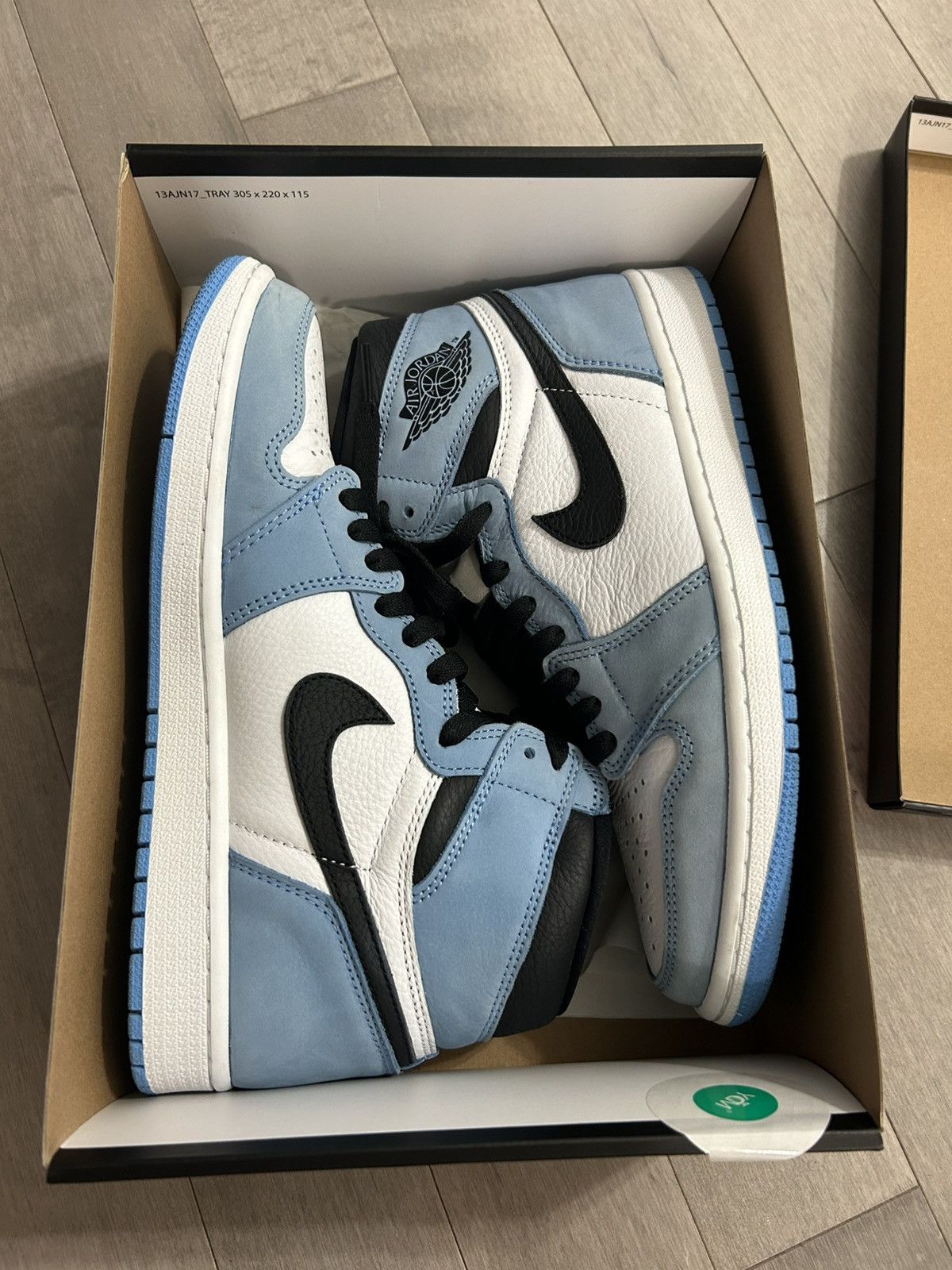 Jordan Brand Jordan 1 high university blue 9M Size US 9 / EU 42 - 10 Thumbnail