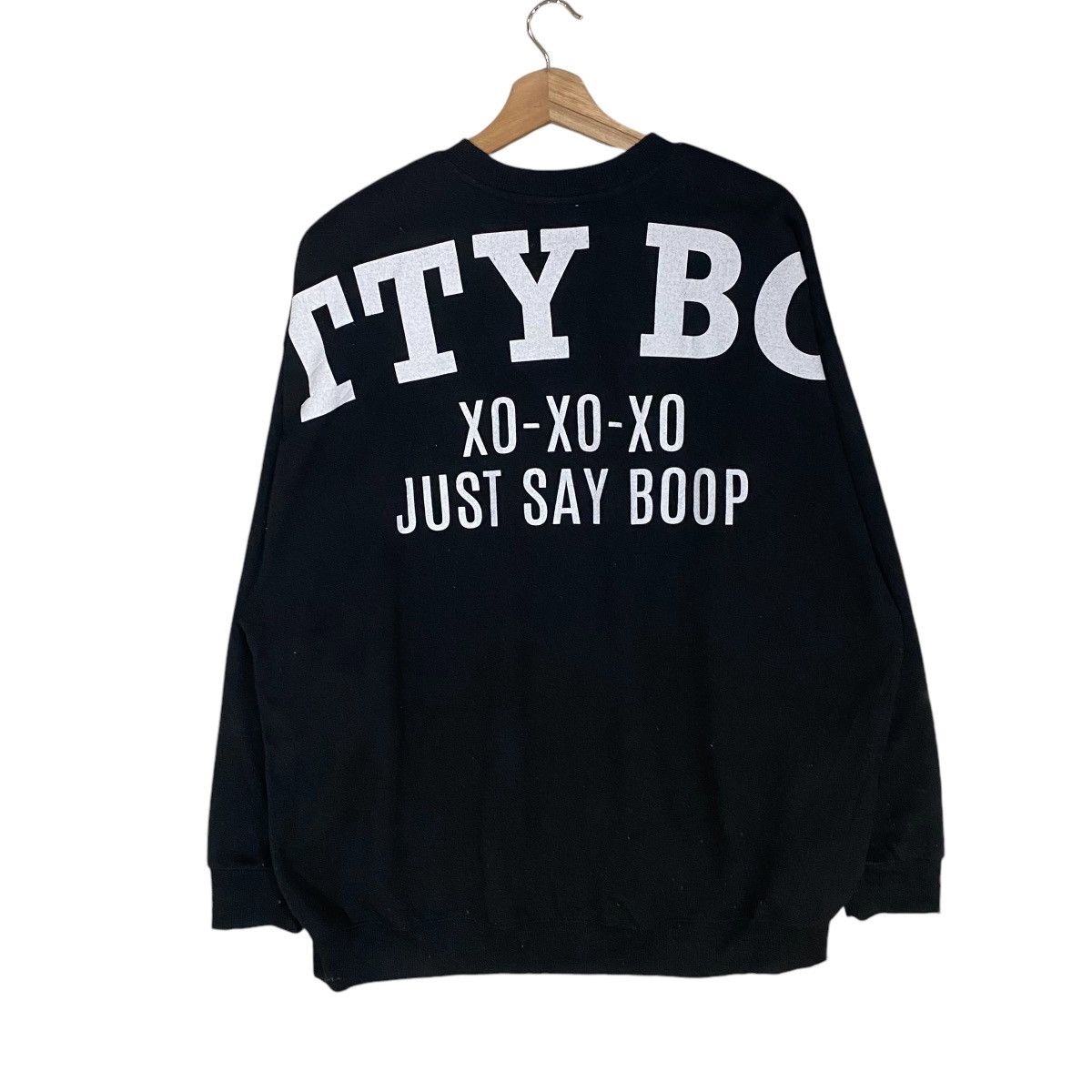 Anime × Cartoon Network × Vintage 🔥VINTAGES BETTY BOOP X STRANGE HEAVEN LETTERMAN SWEATSHIRT Size US L / EU 52-54 / 3 - 4 Thumbnail