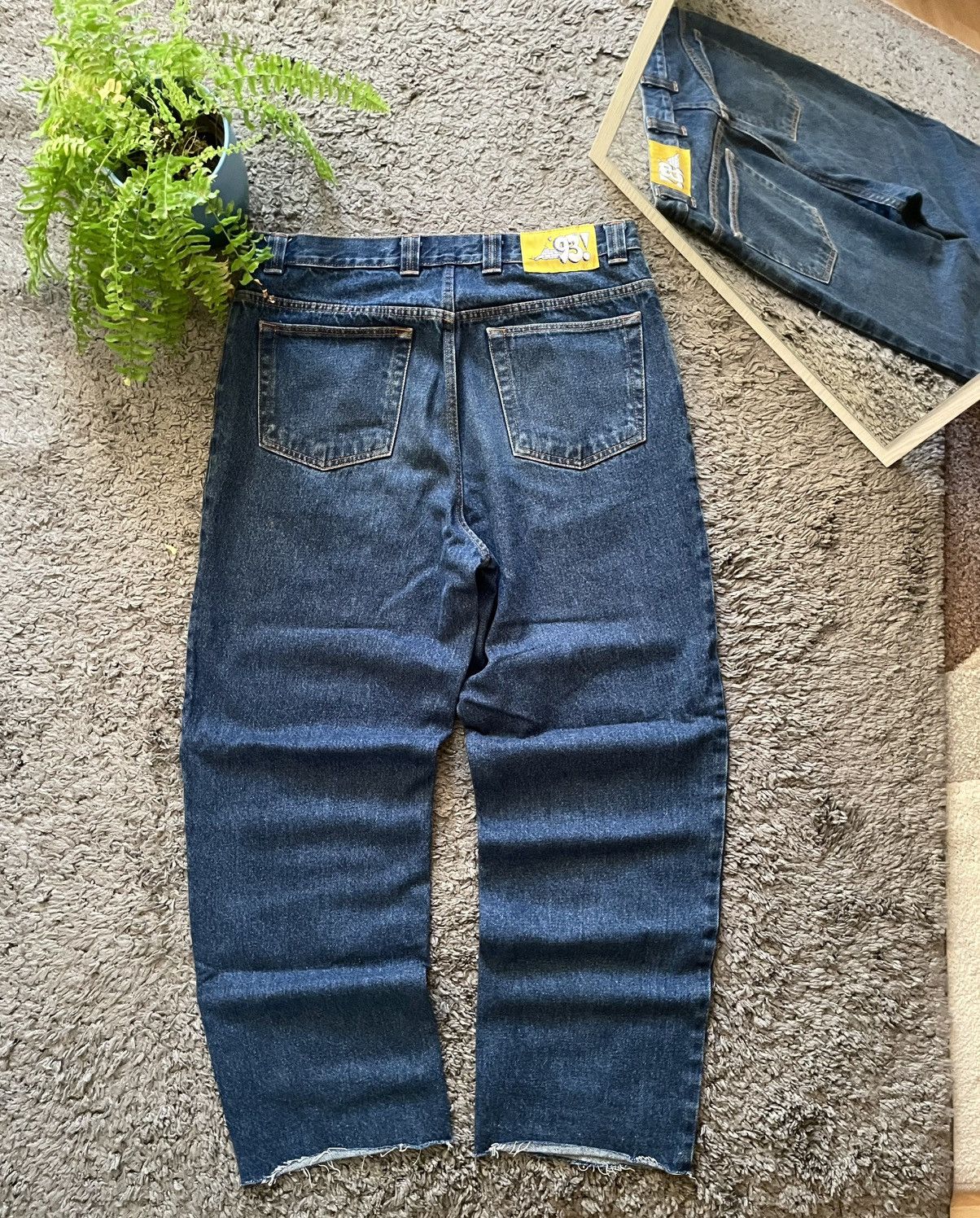 Polar Skate Co. × Vintage 93 Polar Skate Co. Denim Pants Streetwear Sk8 Vintage Logo Size US 34 / EU 50 - 8 Thumbnail
