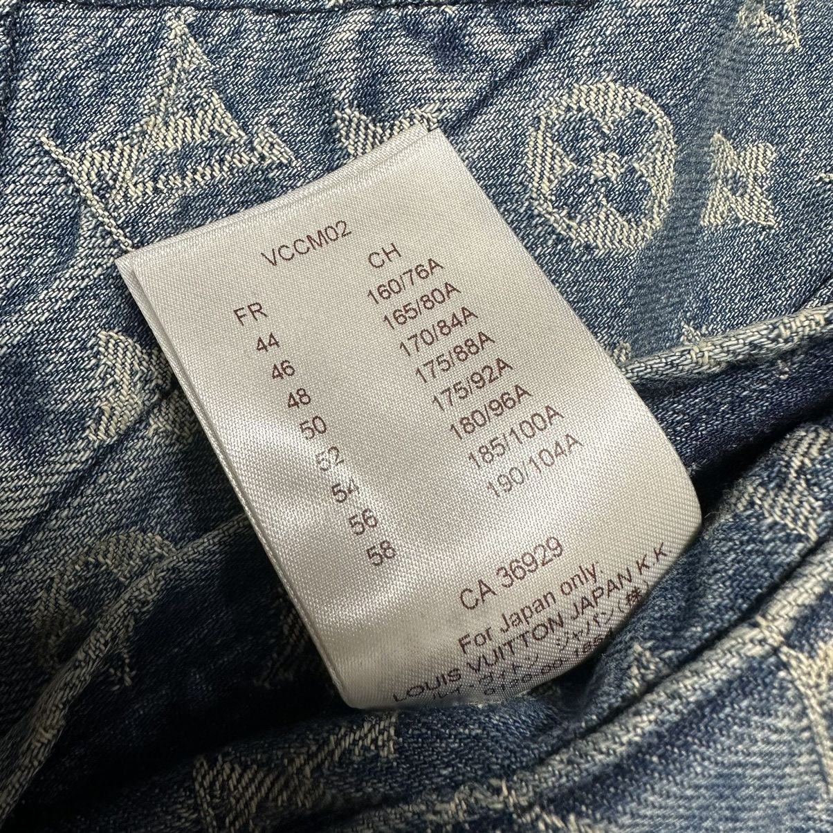 Louis Vuitton × Supreme Louis vuitton Supreme 54 mens monogram denim trucker jacket Size US L / EU 52-54 / 3 - 12 Thumbnail