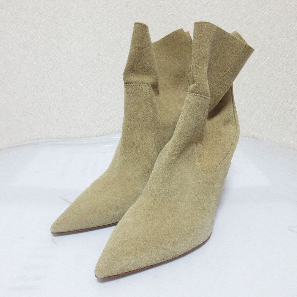 Other ZARA Faux Suede Short Boots Plastic / Synthetic Shoes DUTY FREE for USA