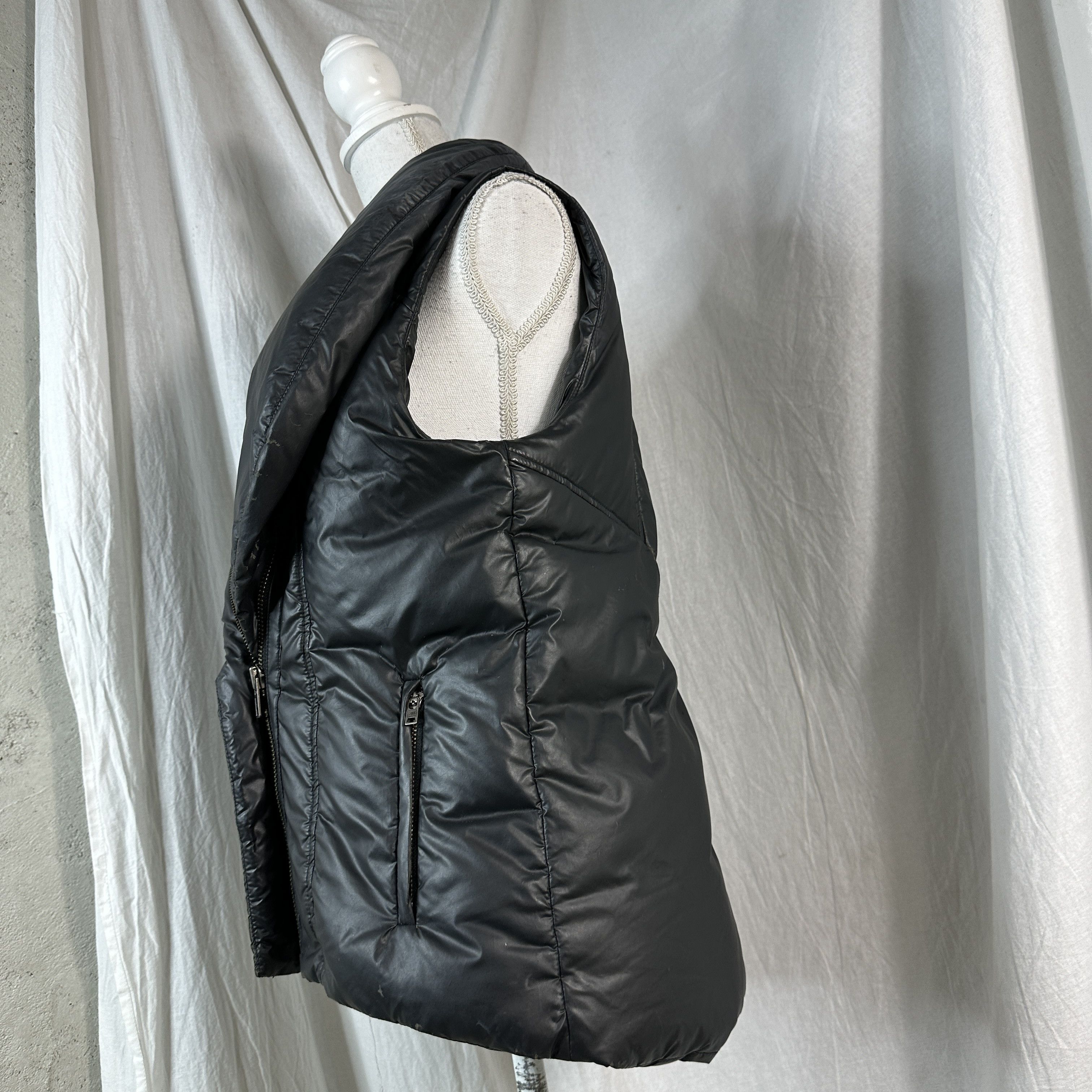 Helmut Lang × Vintage Vintage Helmut Lang Hybrid Puffer Jacket Size M / US 6-8 / IT 42-44 - 14 Thumbnail