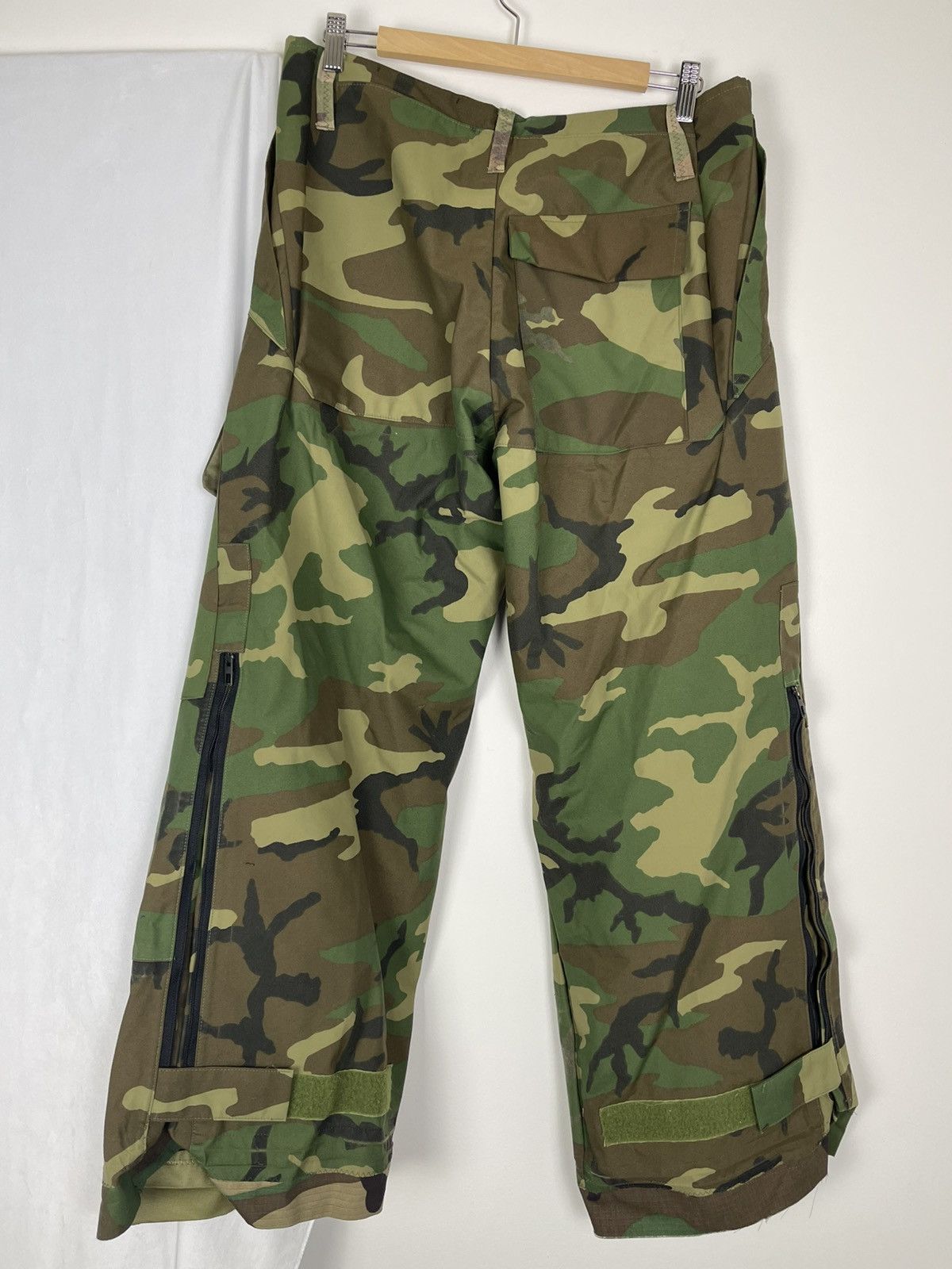 Chorley Deconstructed army camo baggy cargo pants flare Size US 34 / EU 50 - 3 Thumbnail