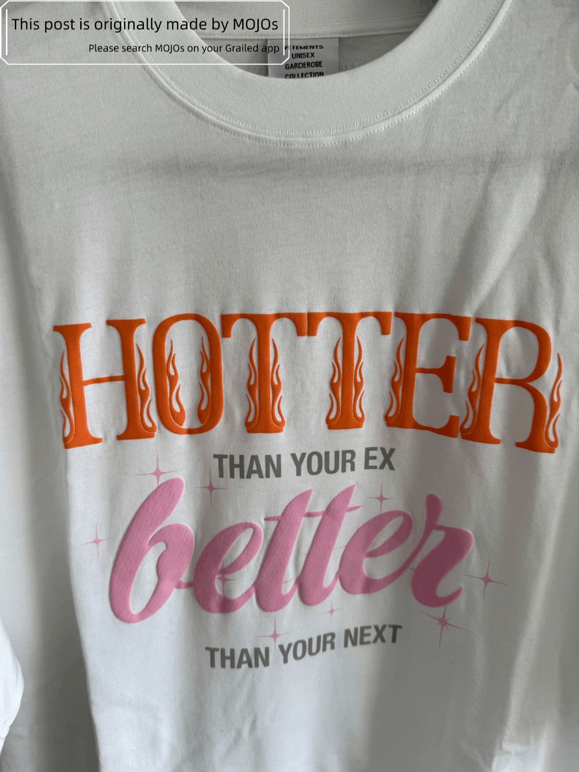 Vetements Vetements Hotter & Better Tee Size US S / EU 44-46 / 1 - 3 Thumbnail