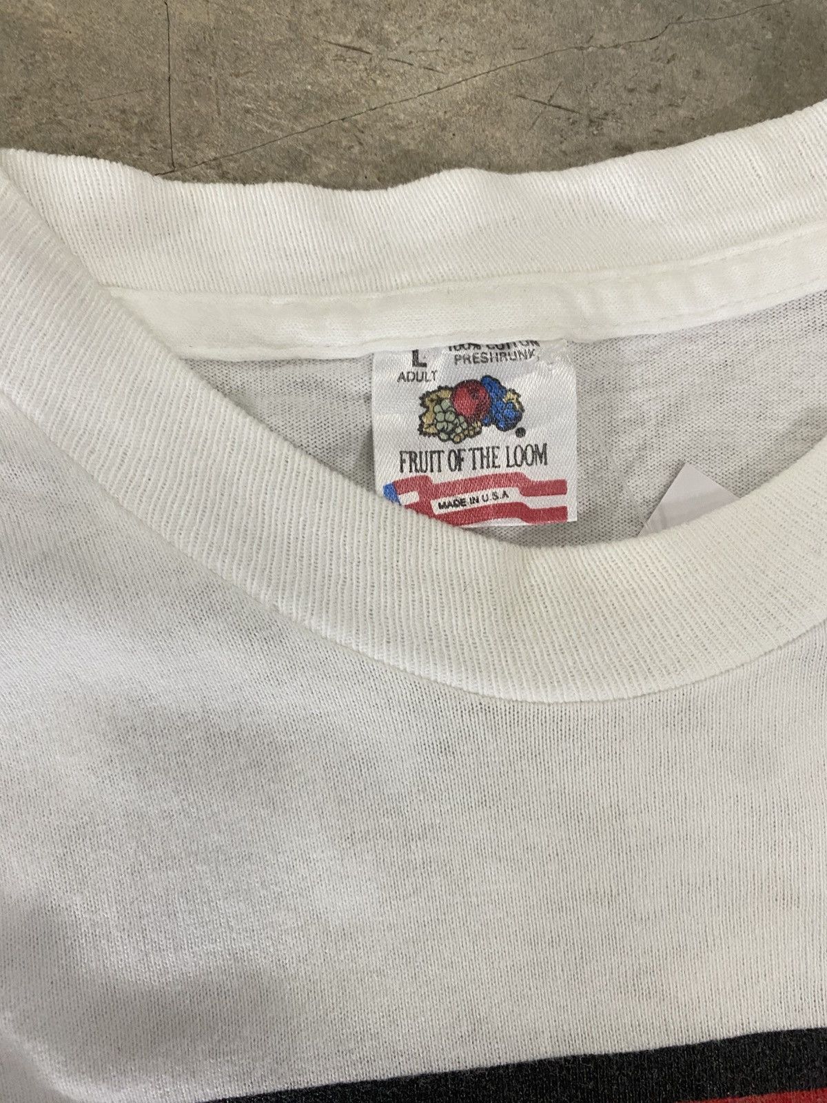 Fruit Of The Loom VINTAGE 90'S GRIMM Size US L / EU 52-54 / 3 - 3 Thumbnail
