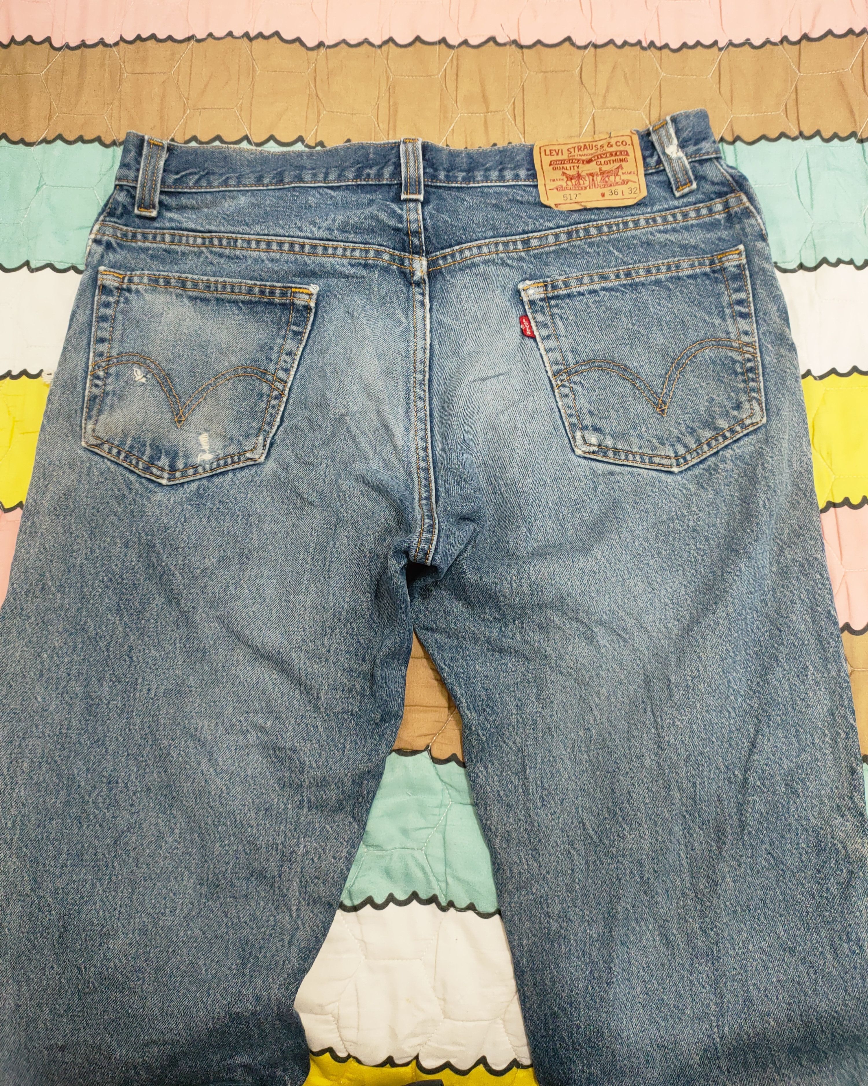 Levi's 🔥 Levi's 517 Jeans Bootcut Flare Vintage 🔥 Size US 36 / EU 52 - 11 Thumbnail