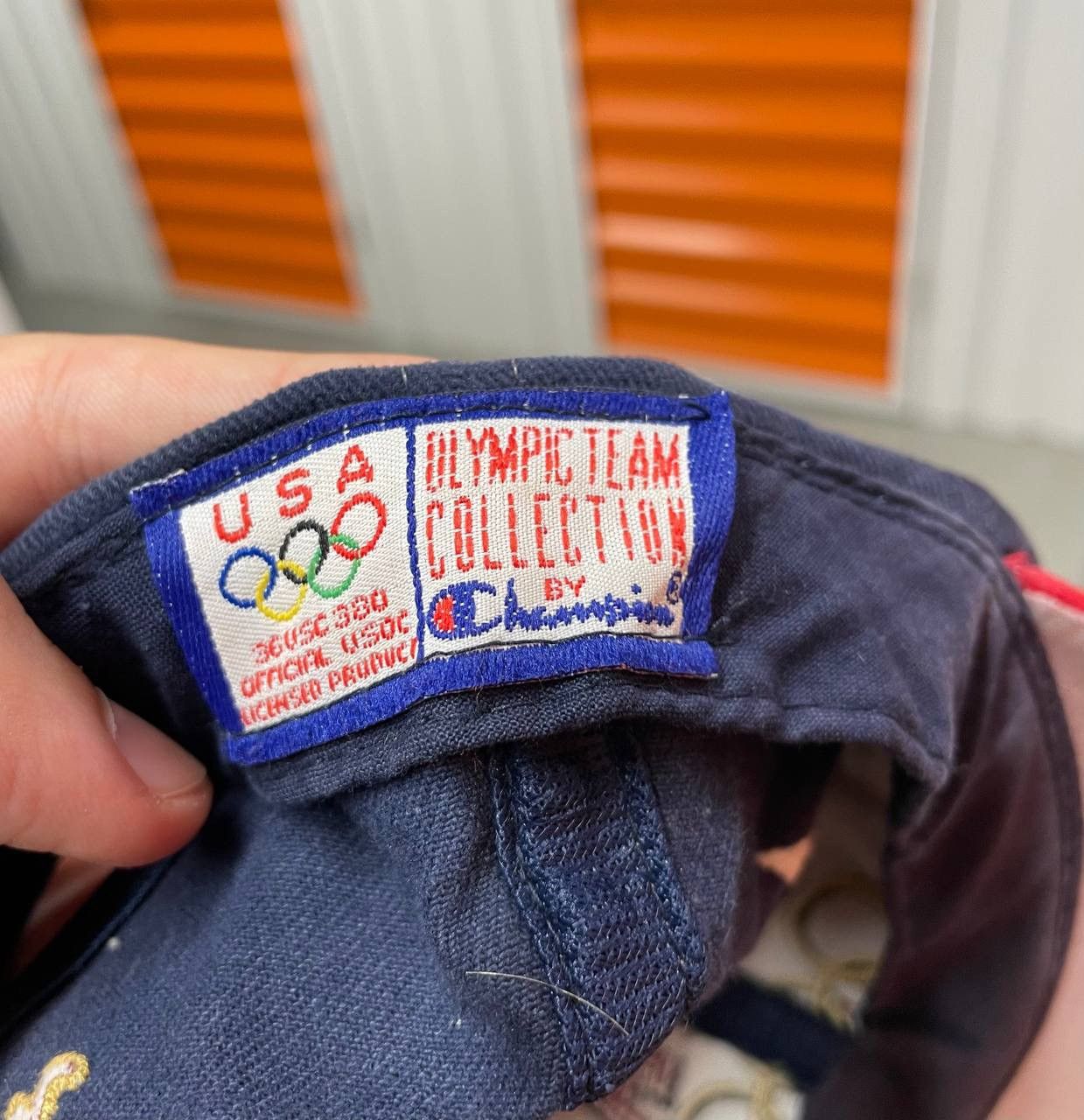 BMW Sun Faded Vintage Champion Hat Olympic Games by BMW Size ONE SIZE - 4 Thumbnail