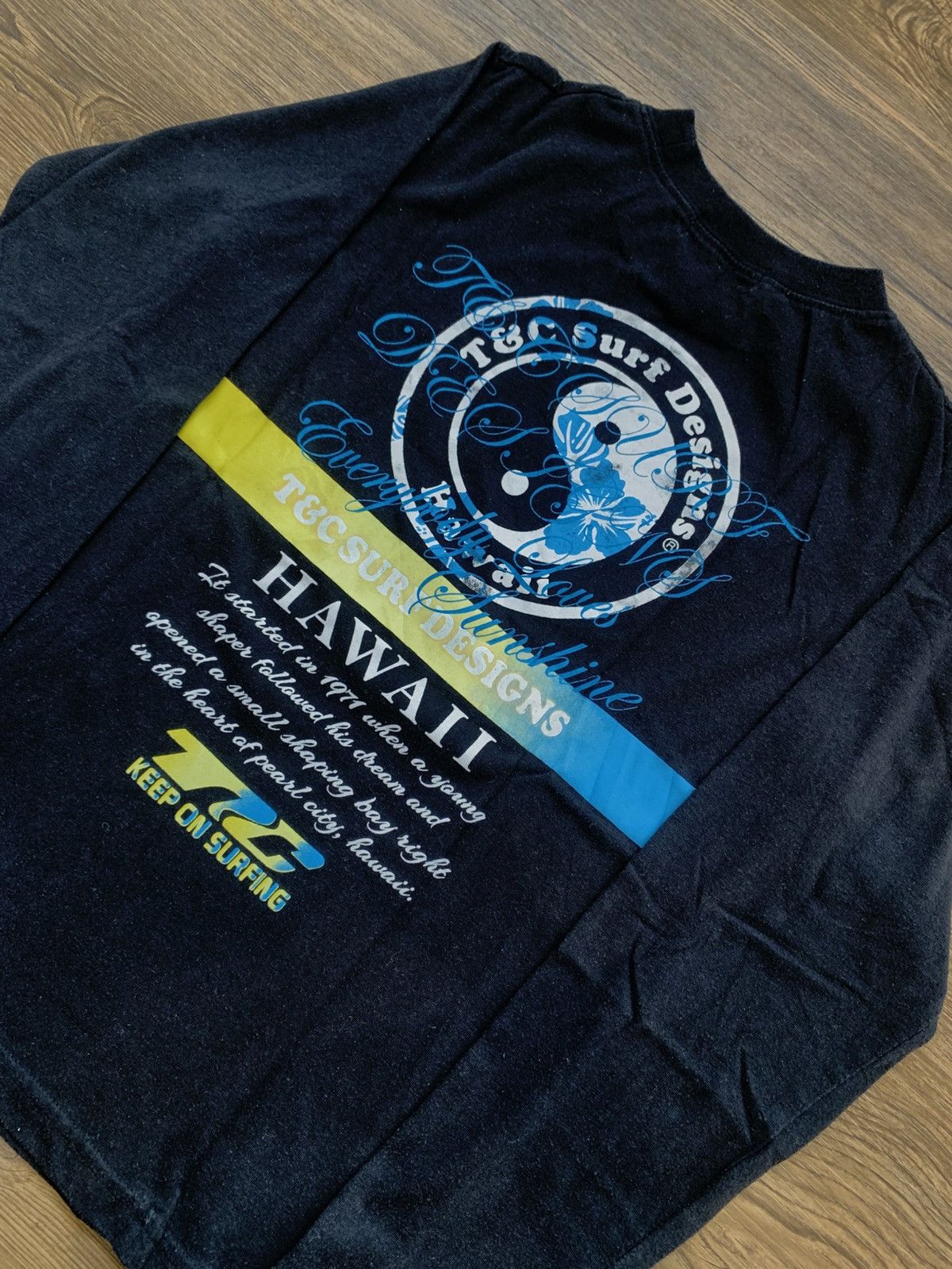Japanese Brand 2000s japanese archive t&c y2k longsleeve tee Size US XS / EU 42 / 0 - 7 Thumbnail