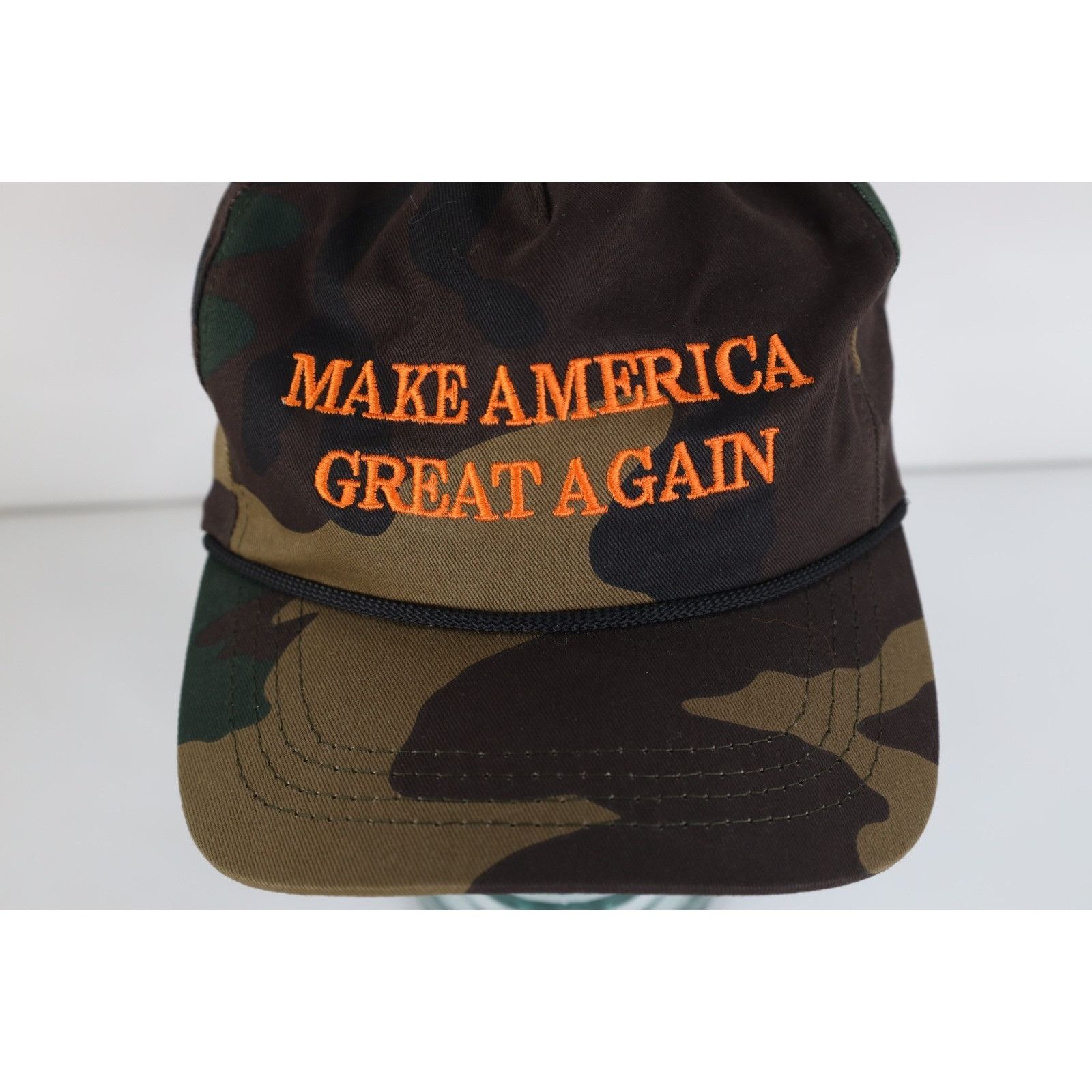 Vintage Y2K Make America Great Again MAGA President Donald Trump Hat Size ONE SIZE - 2 Thumbnail