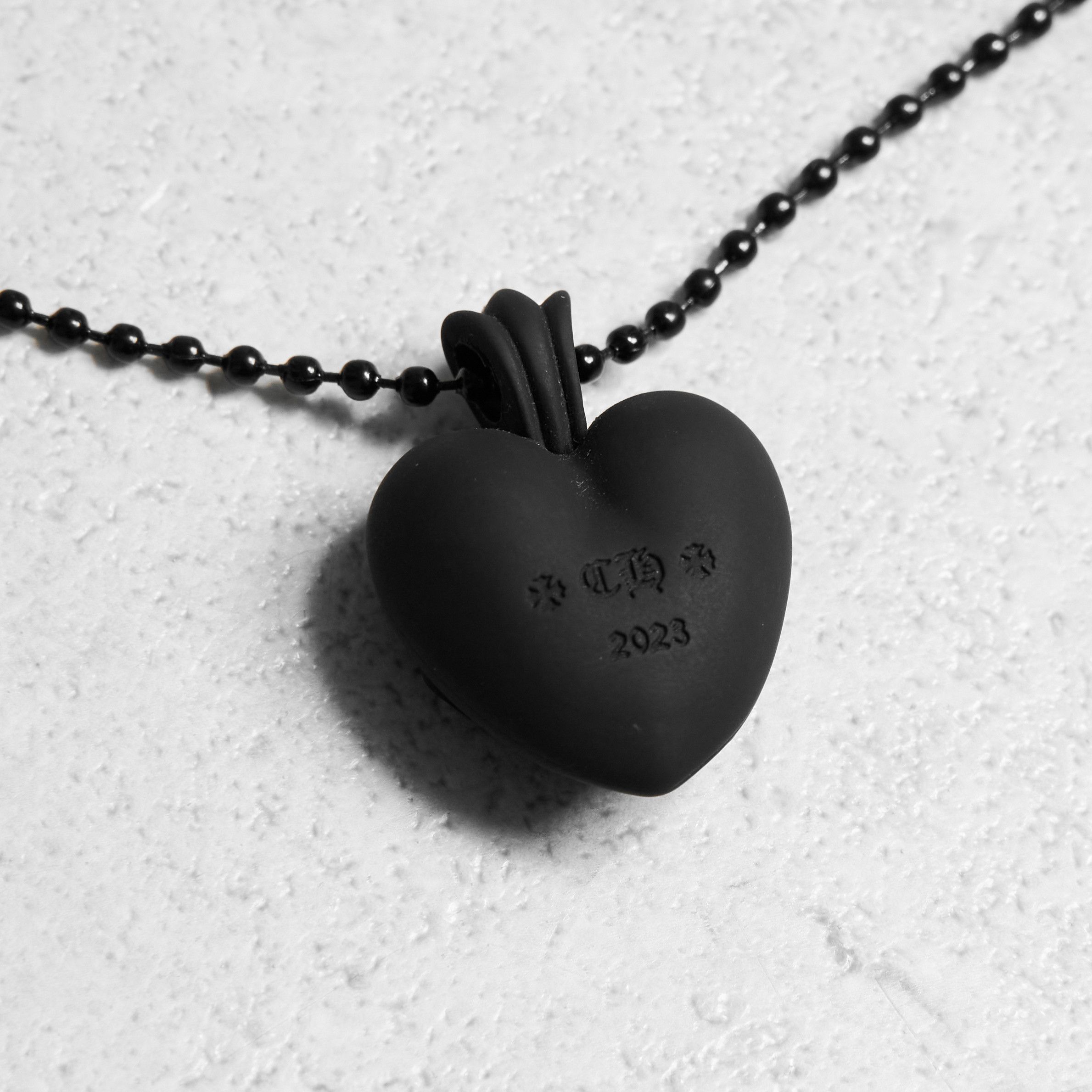 Chrome Hearts CHROME HEARTS Silicon Hearts BLACK Size ONE SIZE - 8 Thumbnail