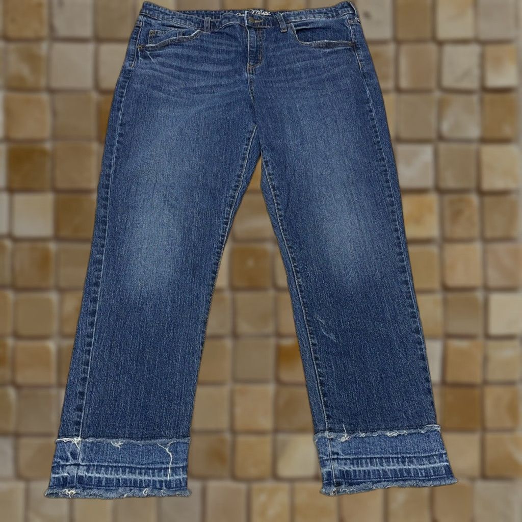 Vintage VINTAGE Universal Thread Women's Jeans Boyfriend Style Size 16 Blue Cotton Blend 90s, Casual, Casual Wear Size 38" / US 16 / IT 52 - 1 Thumbnail