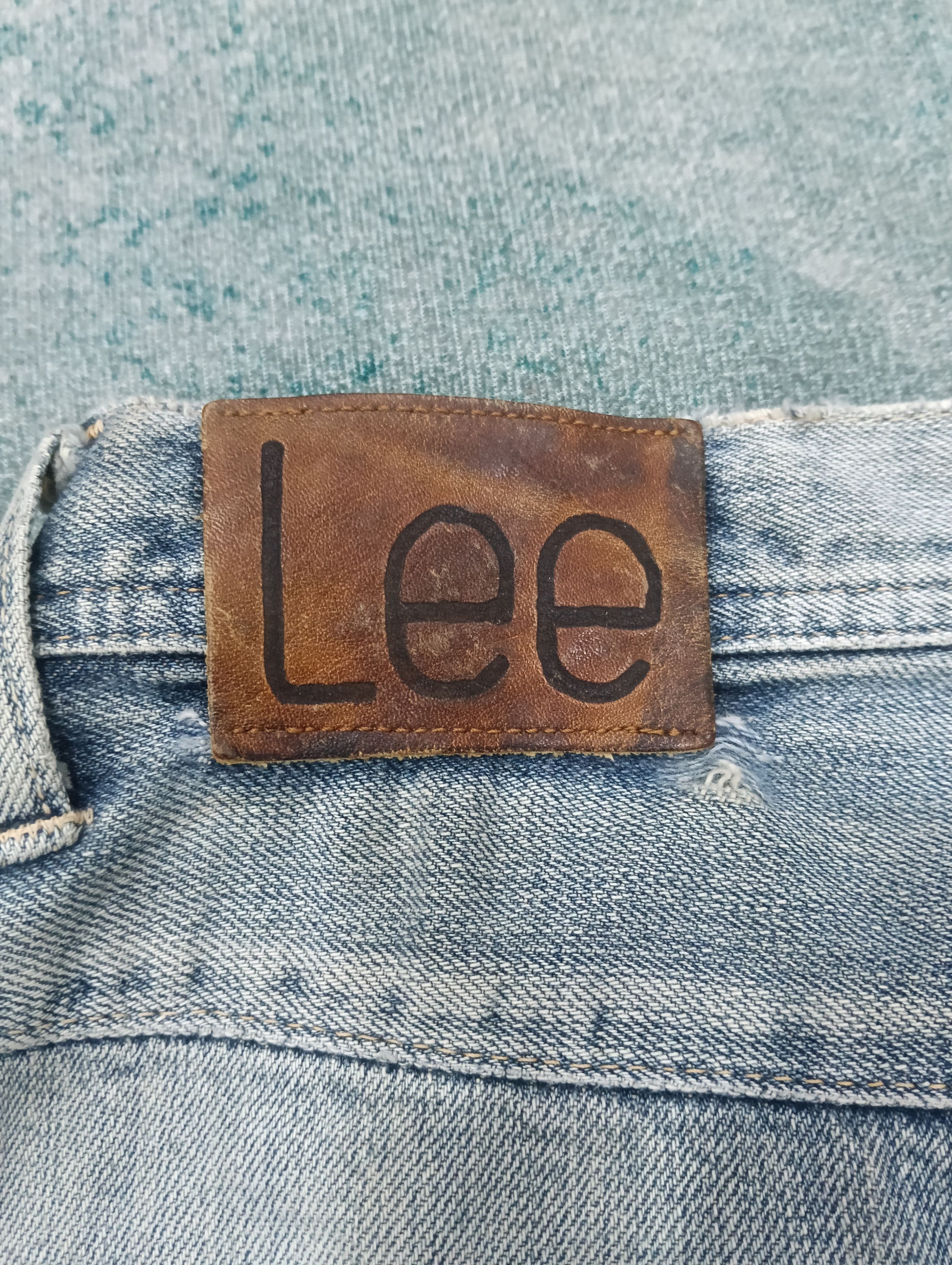 Lee × Levi's × Vintage Vintage Lee Repro Rare Model Leather Patch Size US 32 / EU 48 - 1 Thumbnail