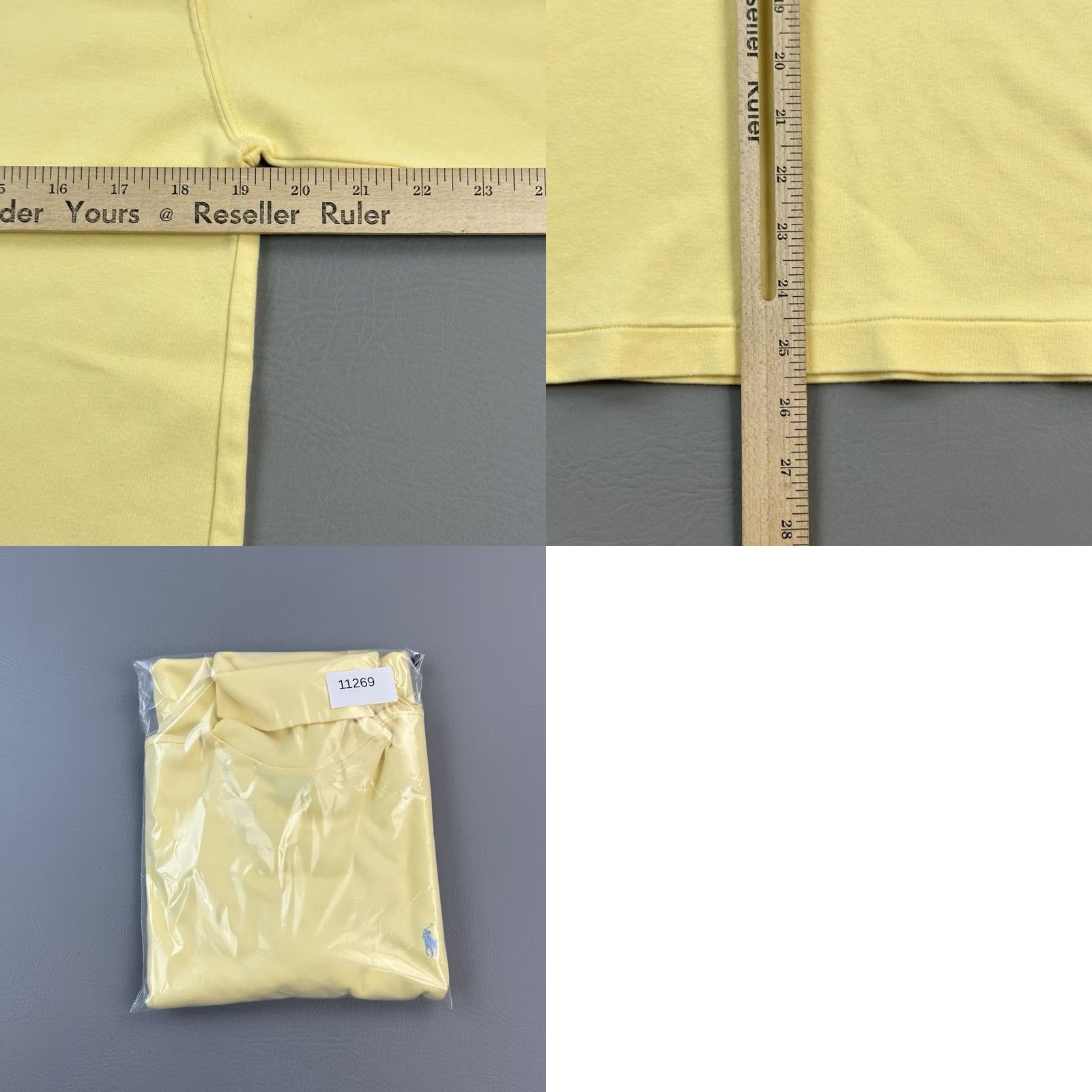 Ralph Lauren VINTAGE Ralph Lauren Shirt Mens Small Yellow Long Sleeve Turtleneck Preppy 90s Size US S / EU 44-46 / 1 - 8 Thumbnail