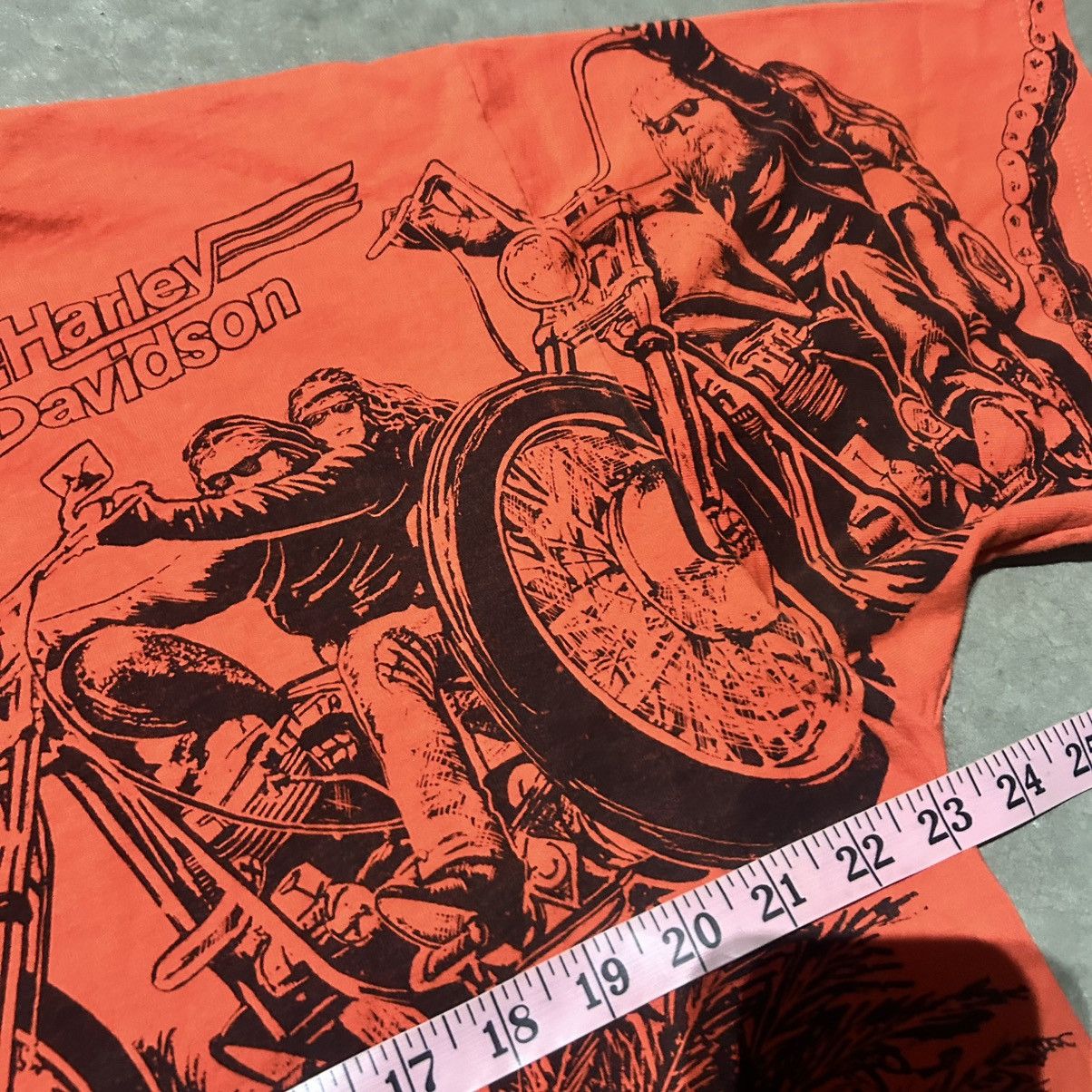 Harley Davidson 90s Harley Davidson aop daytona beach tee shirt Size US XL / EU 56 / 4 - 5 Thumbnail