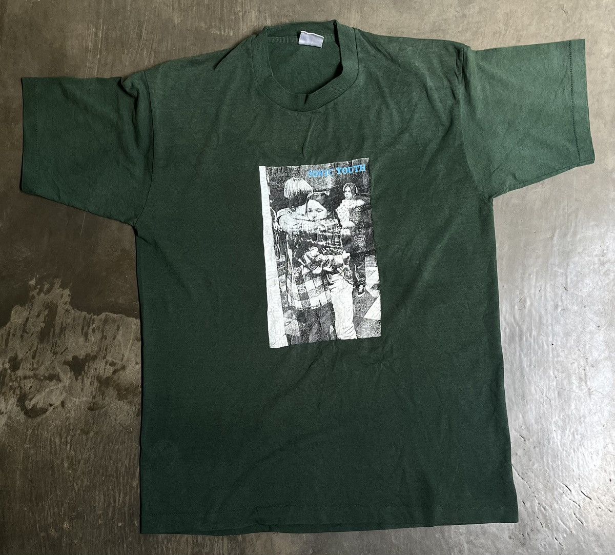 トップス Sonic youth dancing kids vintage tee VTG Sonic Youth Original Dancing Kids T-shirt, Large - Etsy
