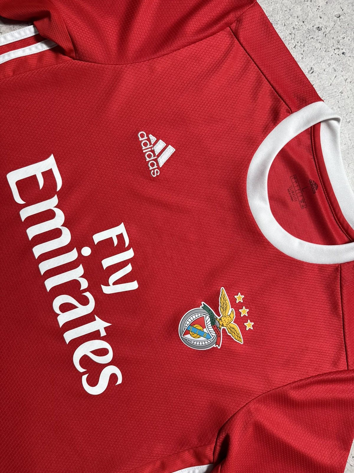 Adidas Adidas Benfica 2019/2020 Vintage Soccer Jersey Size US L / EU 52-54 / 3 - 5 Thumbnail