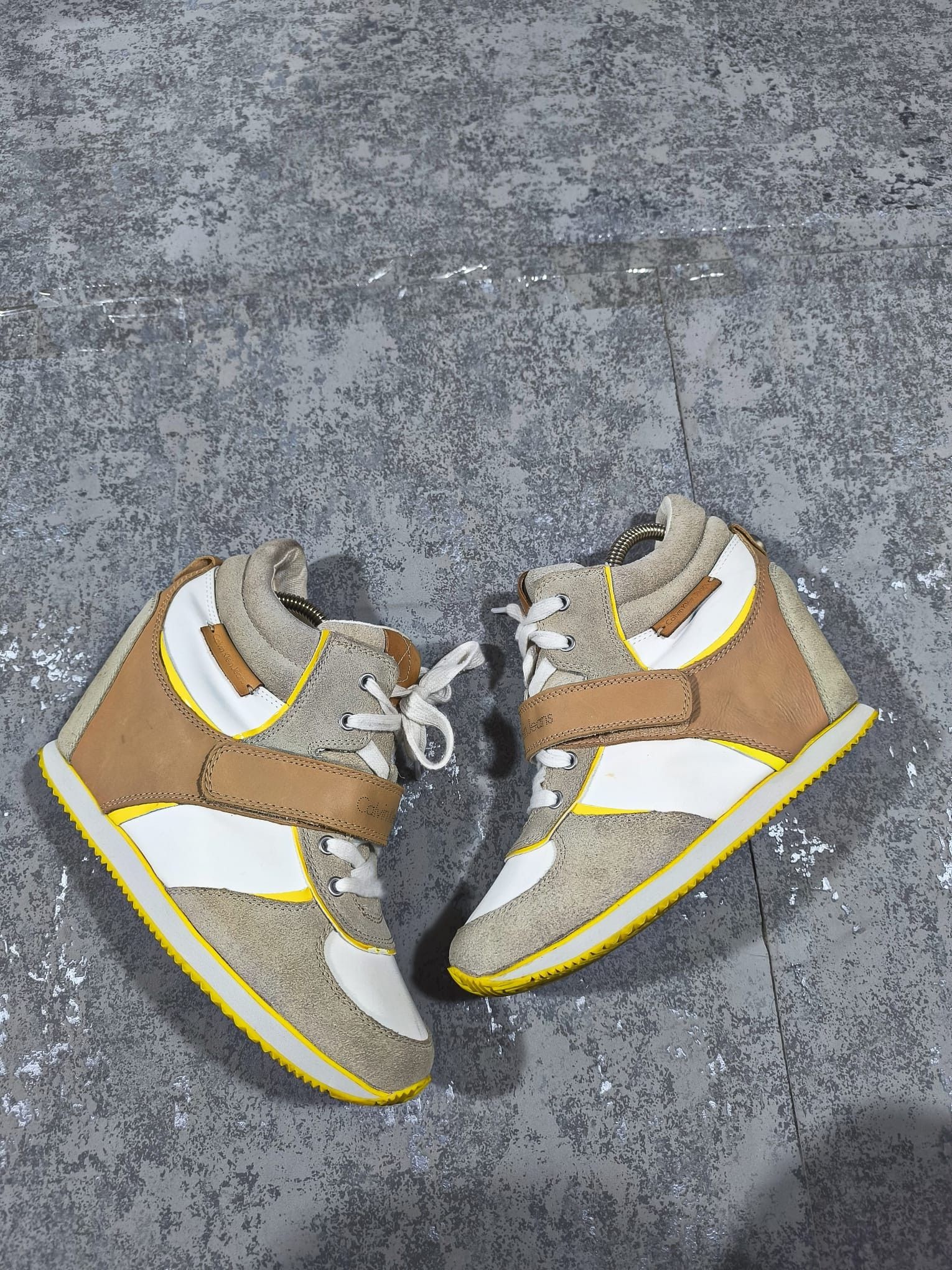 Isabel Marant Isabel Marant Style CKJ 2013 Wedge Sneakers Leather Size US 11 / IT 41 - 1 Thumbnail