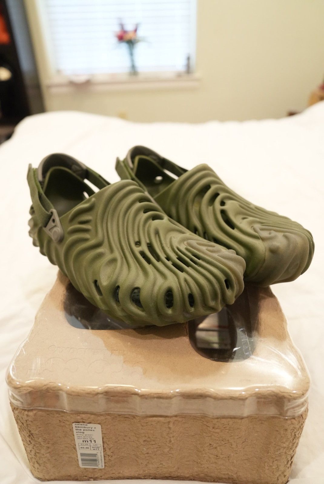 Crocs × Salehe Bembury Salehe Bembury x The Pollex Clog Cucumber Crocs Size US 11 / EU 44 - 1 Thumbnail