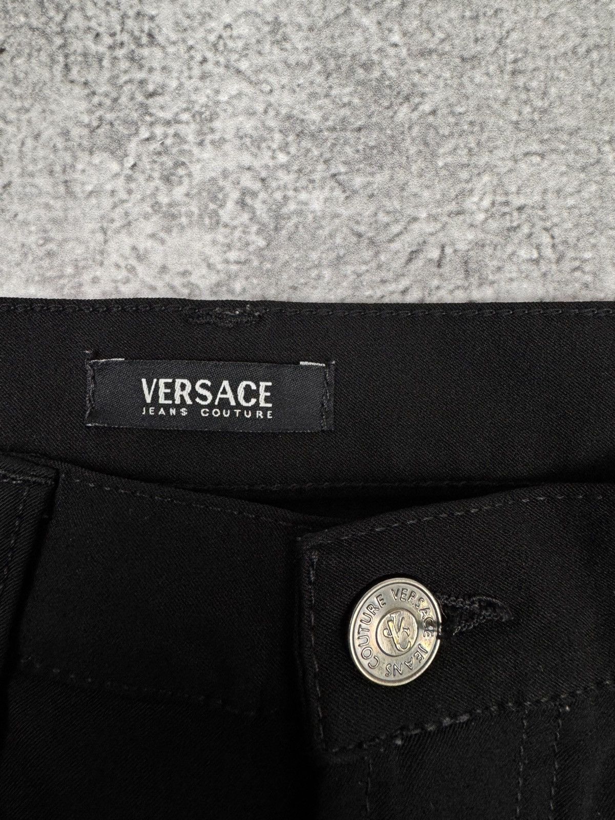 Versace Versace Jeans Couture Women Pants Black Size 30 Size 30" / US 8 / IT 44 - 7 Thumbnail