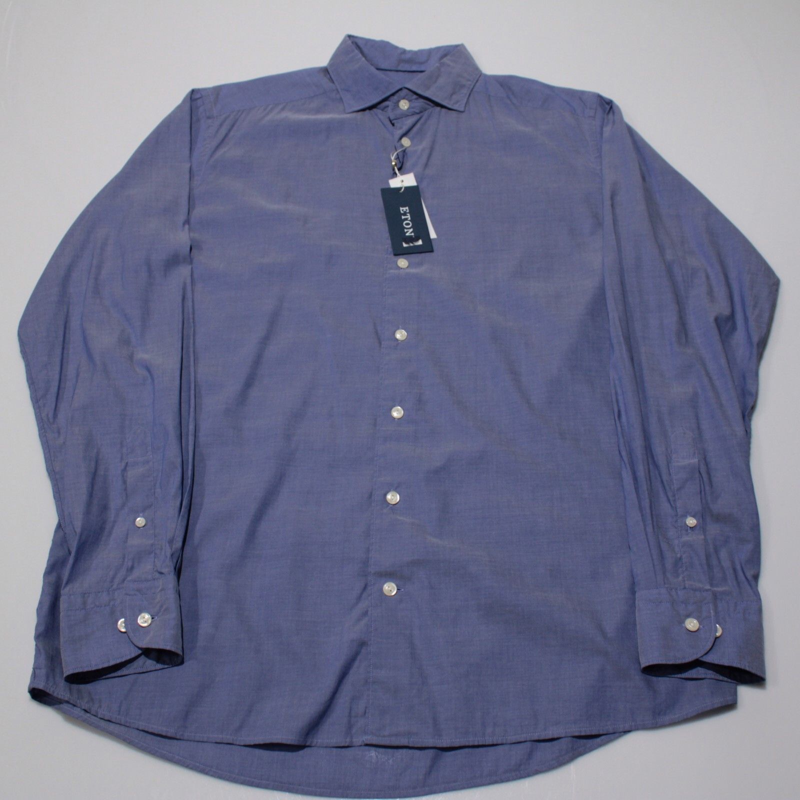 Eton Eton New with tags Shirt Size L US In Blue Size US L / EU 52-54 / 3 - 3 Thumbnail