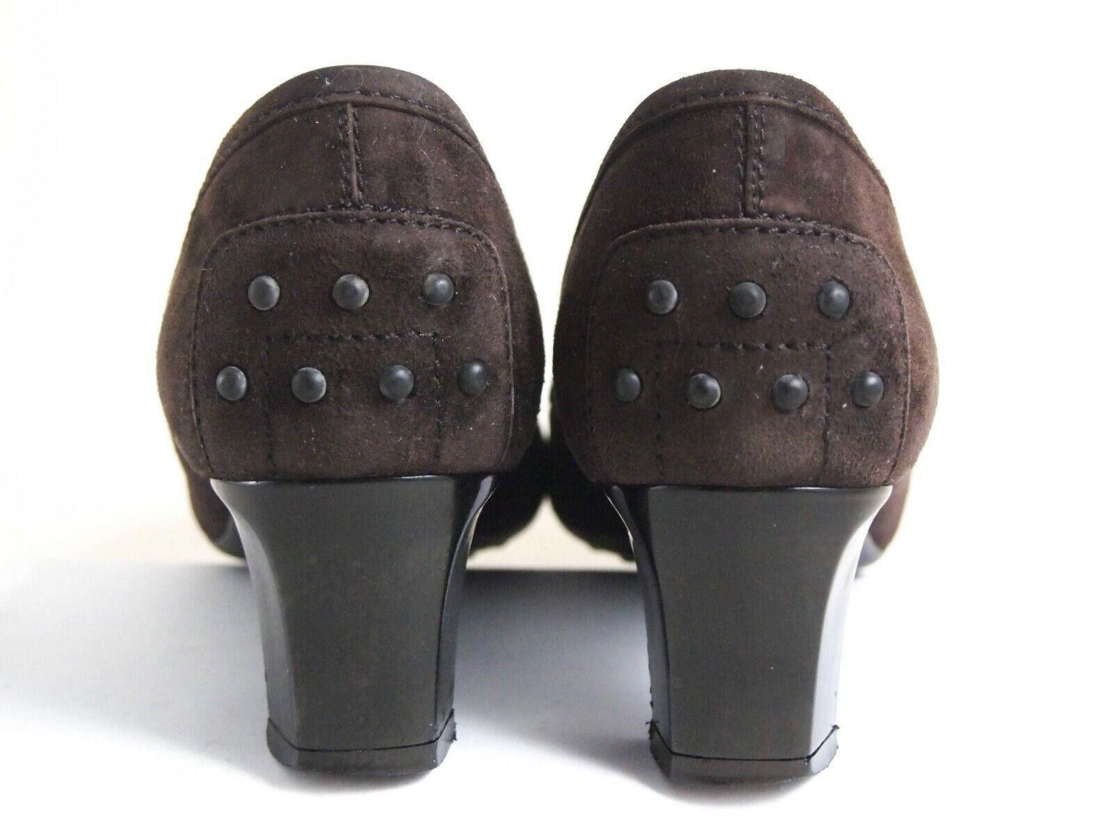 Tod's Tod's Mid Heel Pumps Brown Suede US 8 EU 38 Size US 8 / IT 38 - 7 Thumbnail