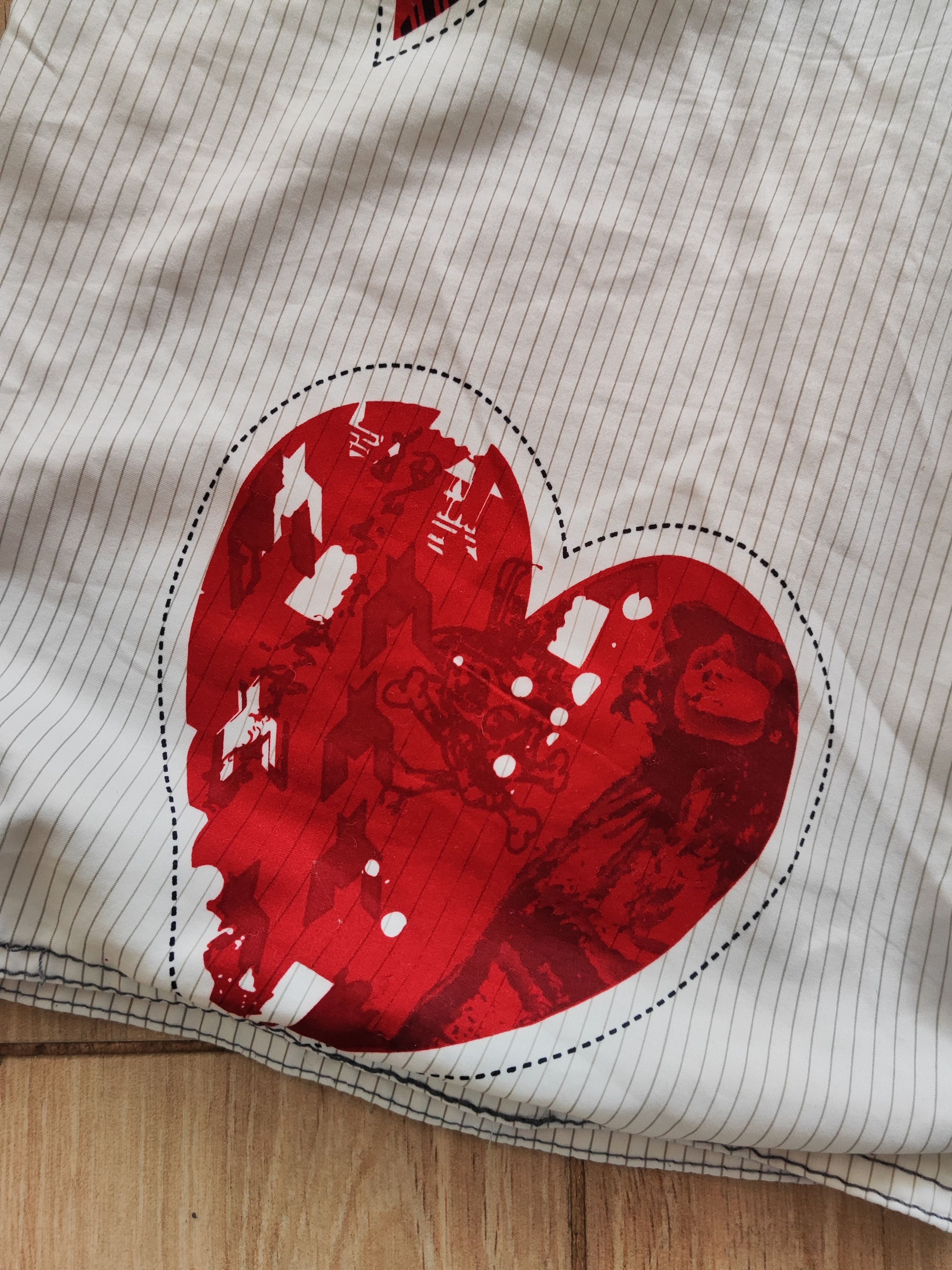 Japanese Brand Totsol Graffiti Patchwork Board Shorts Size US 34 / EU 50 - 4 Thumbnail