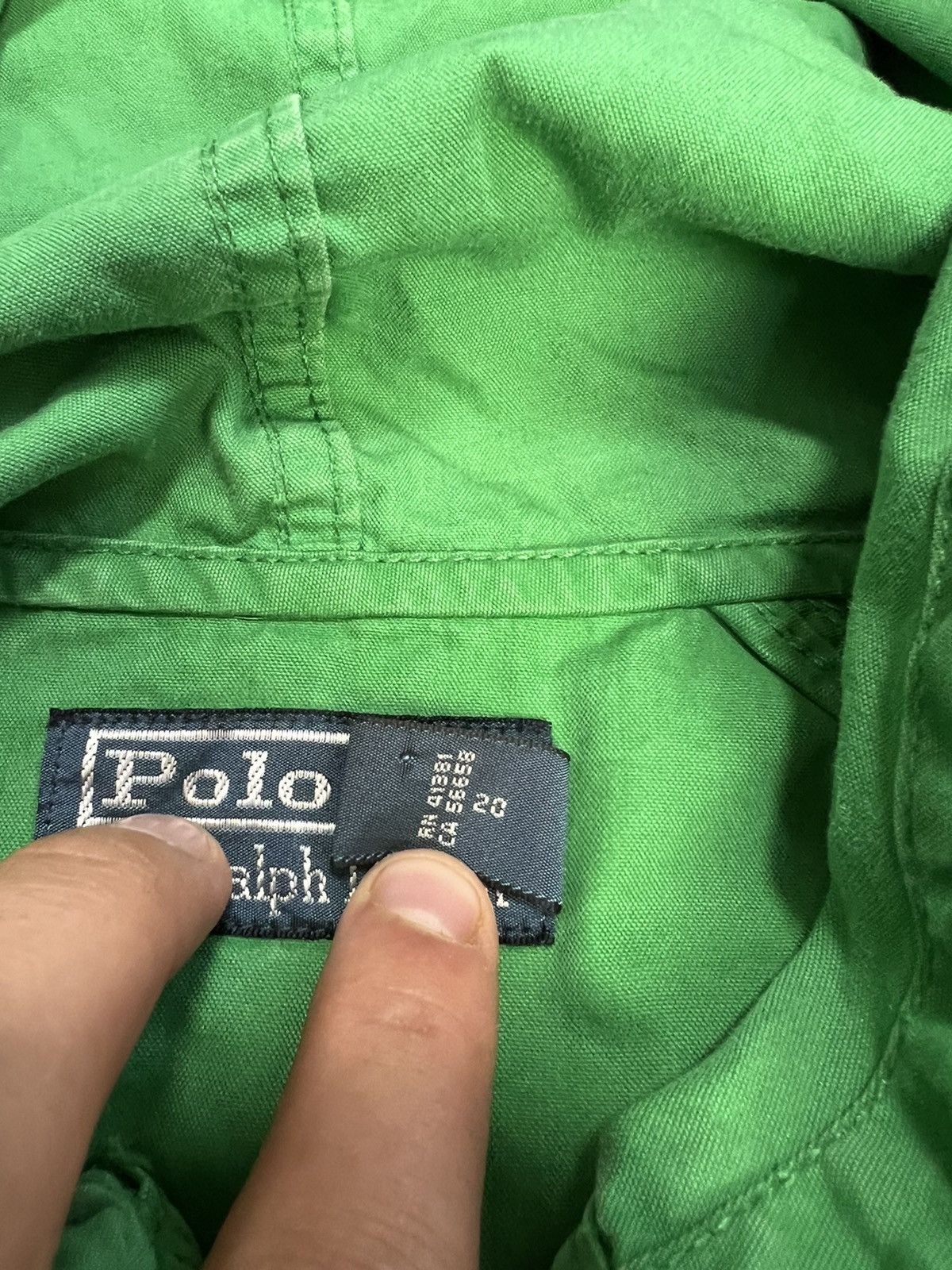 Polo Ralph Lauren × Ralph Lauren Vintage Polo Ralph Lauren Jacket Green Size M Size US M / EU 48-50 / 2 - 10 Thumbnail