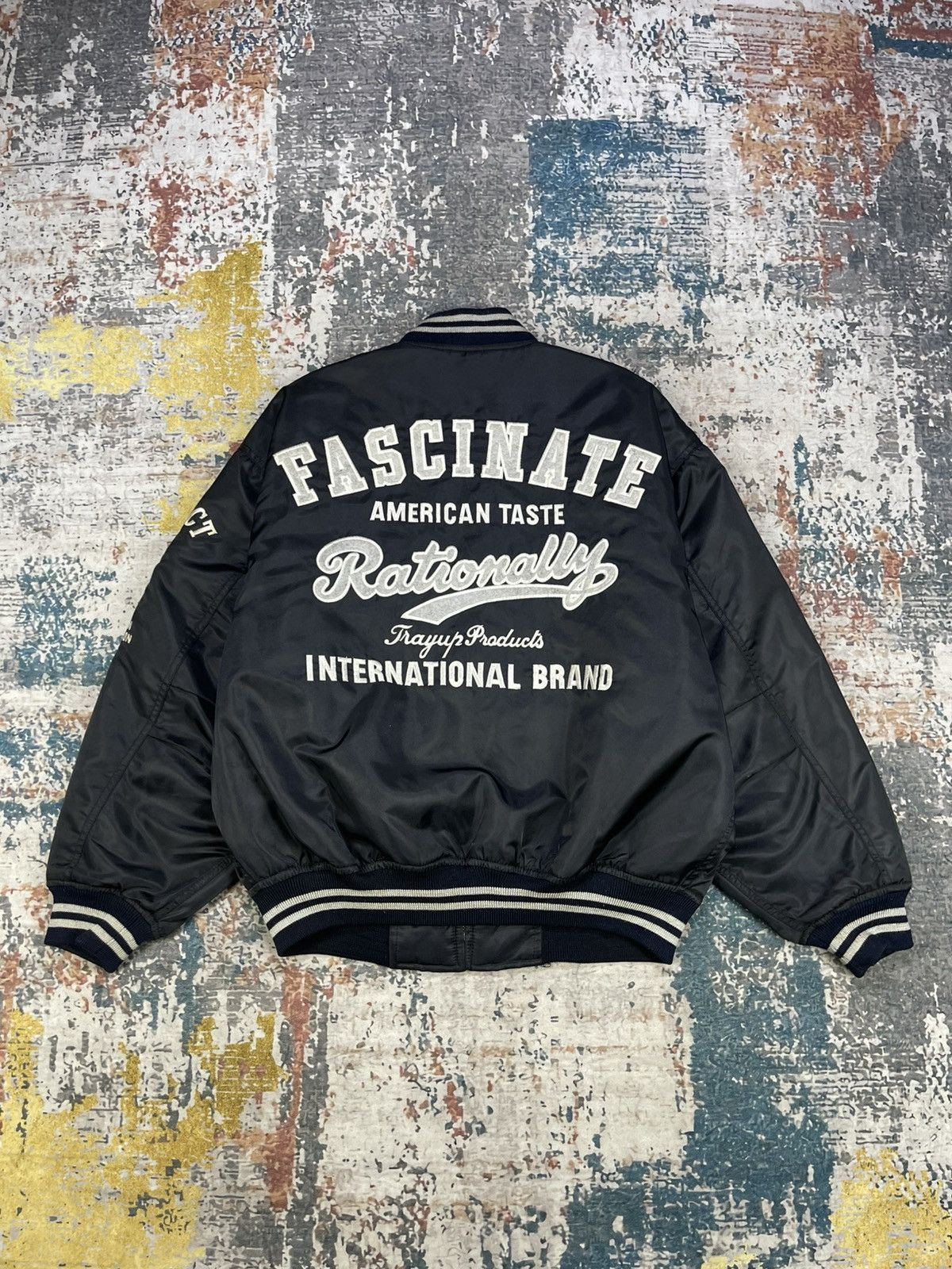 Vintage Vintage Fascinate Stadium Bomber Jackets Size US M / EU 48-50 / 2 - 1 Thumbnail