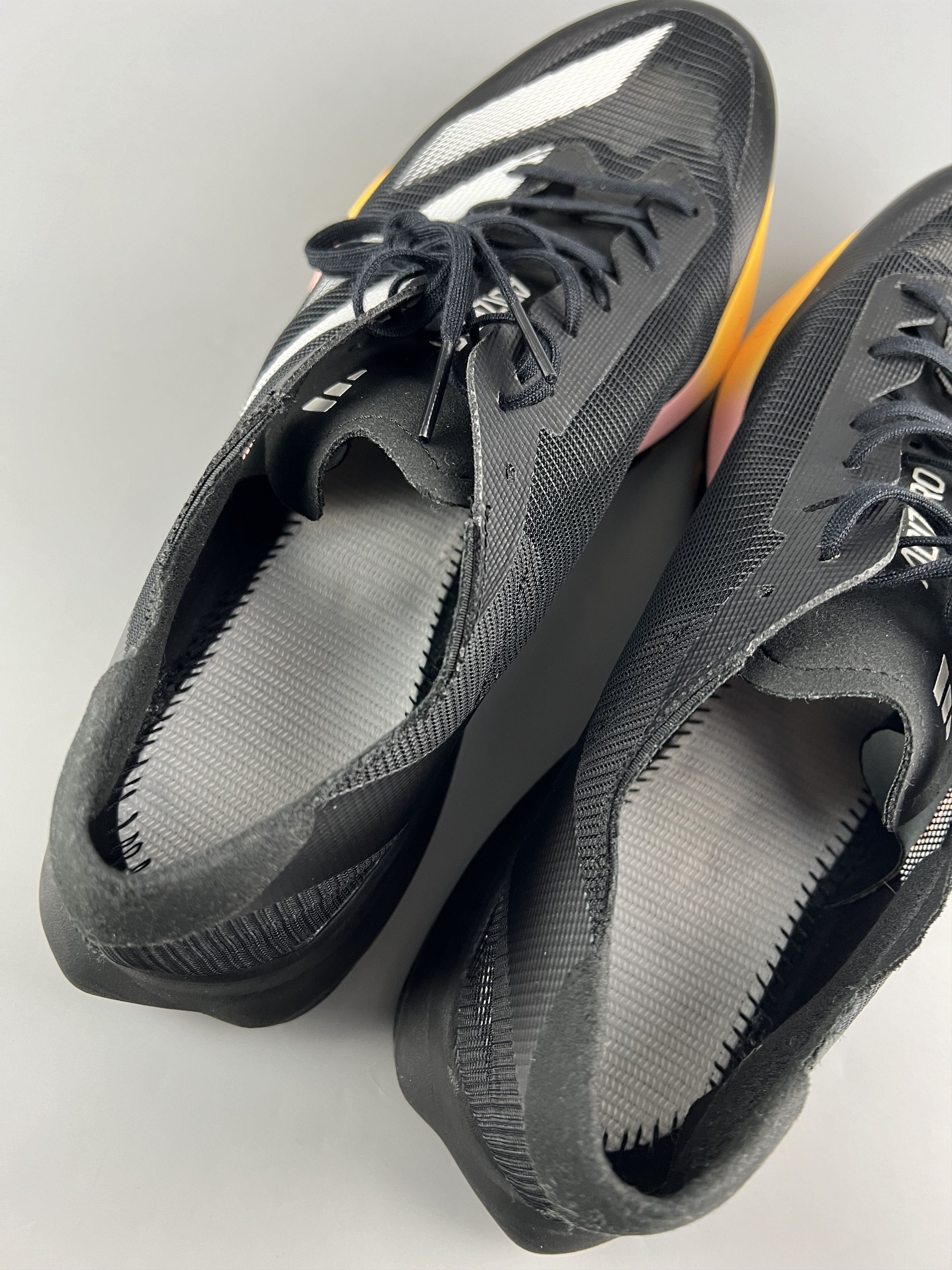 Adidas Adidas Adizero Adios 8 Men's Black Running Shoes Size US 11 / EU 44 - 8 Thumbnail