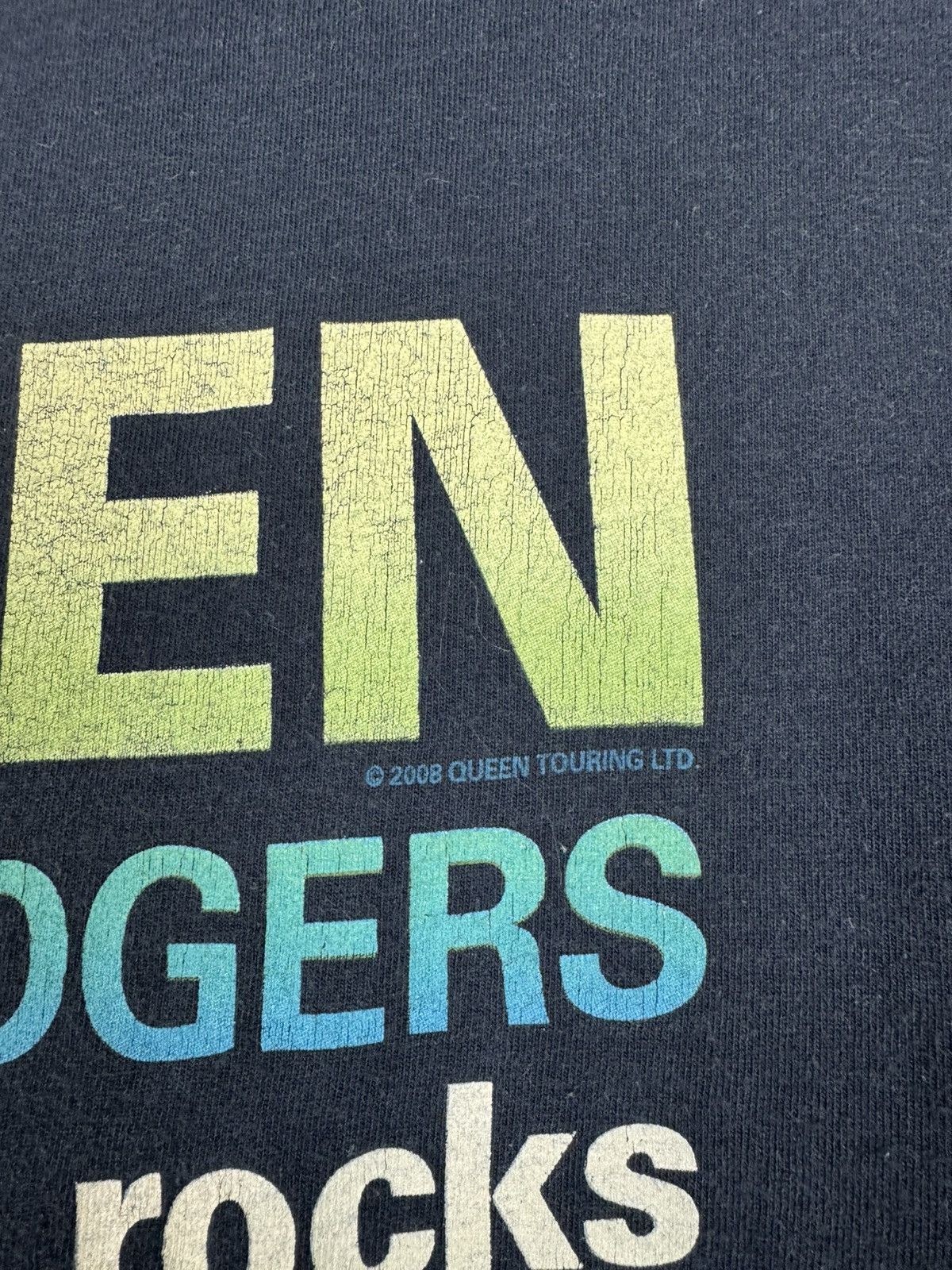 Band Tees Queen + Paul Rodgers The Cosmos Rocks Tour 2008 T-shirt Size US S / EU 44-46 / 1 - 20 Thumbnail