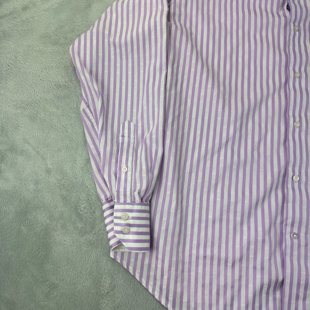 Robert Graham Robert Graham Stripped Long Sleeve Dress Shirt Men’s Size X Size US XL / EU 56 / 4 - 9 Thumbnail