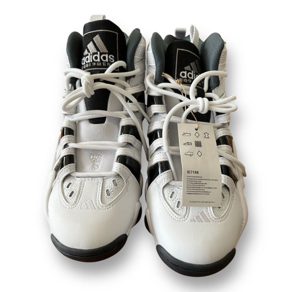 Adidas adidas Crazy 8 Kobe Bryant White Black Men Sz 9 Shoes Size US 9 / EU 42 - 5 Thumbnail