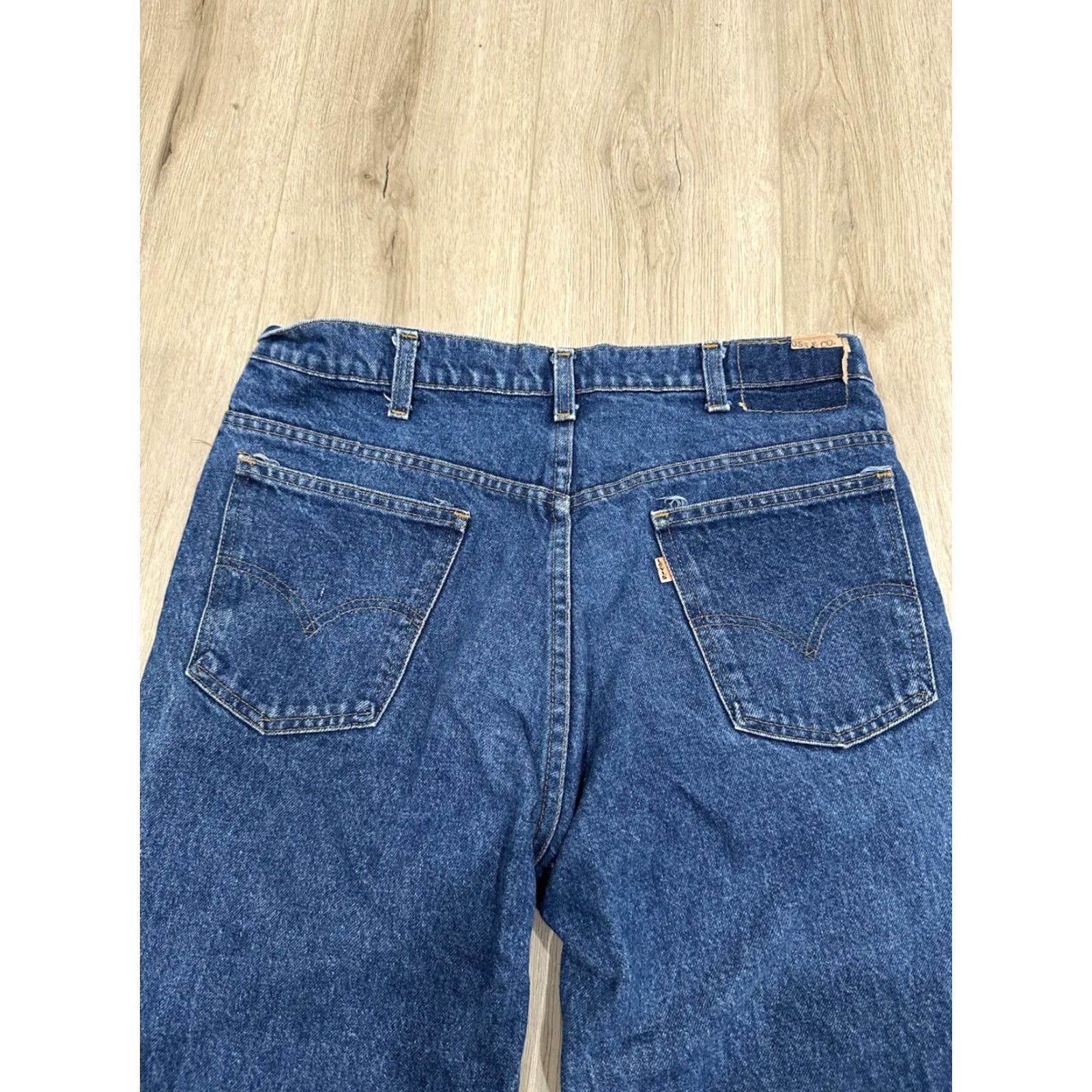 Levi's VINTAGE Levi's 517 Jeans 34x29 Denim USA 1990s 90s 1997 Y2K Rockabilly Grunge Hip Hop Mens Jeans Size US 34 / EU 50 - 4 Thumbnail