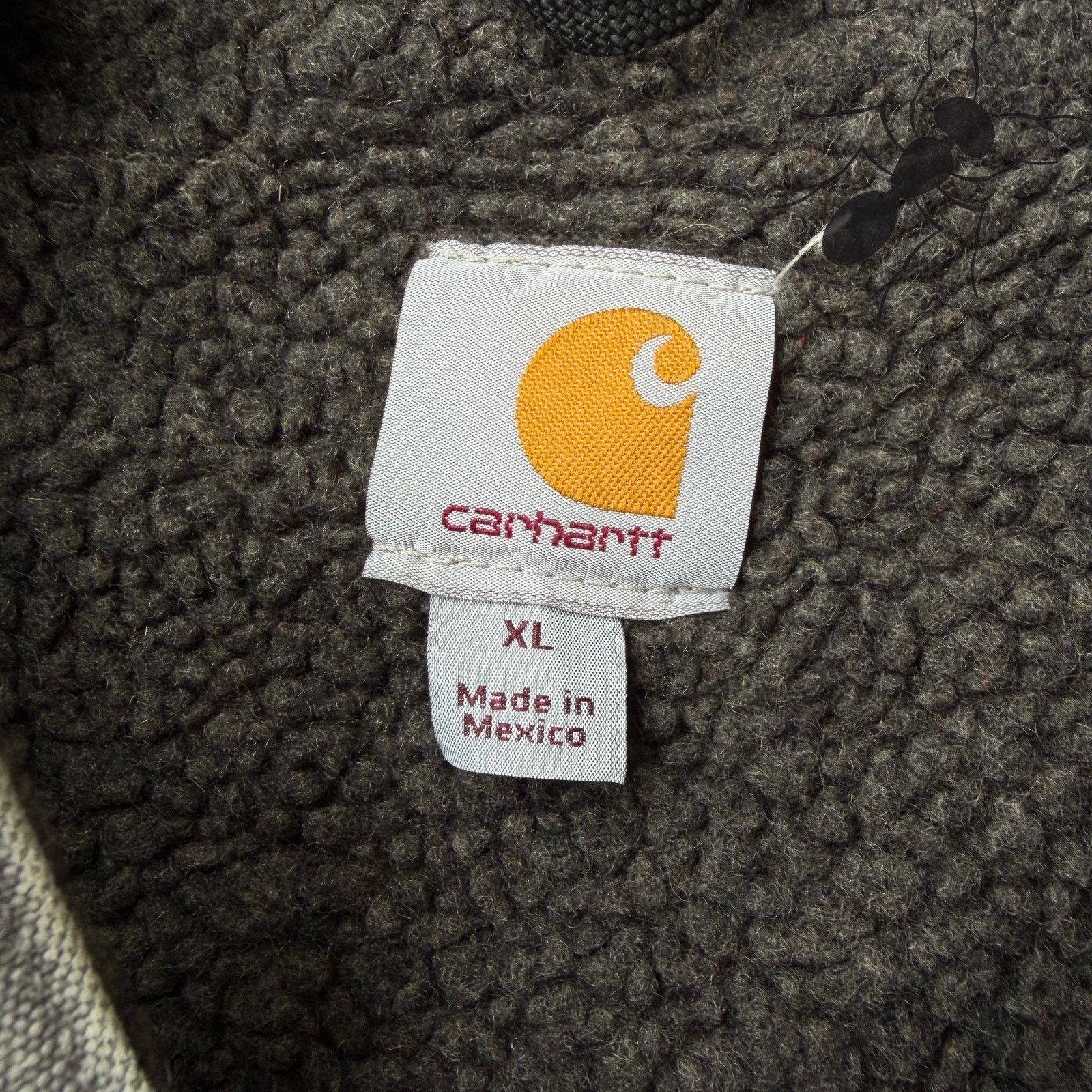 Carhartt × Vintage Carhartt V33 GVL gray Sherpa work wear vest Size US XL / EU 56 / 4 - 5 Thumbnail