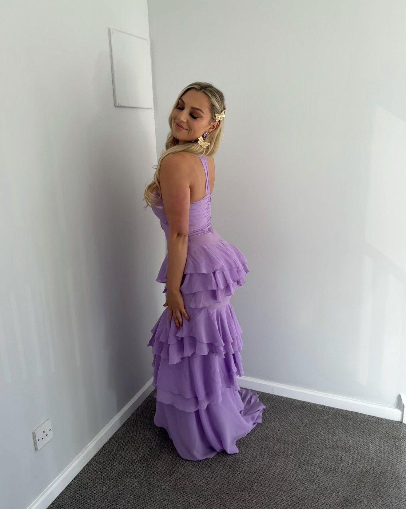 Other Michael Costello Revolve Ariella Maxi Dress in Lilac Size M Size M / US 6-8 / IT 42-44 - 2 Thumbnail