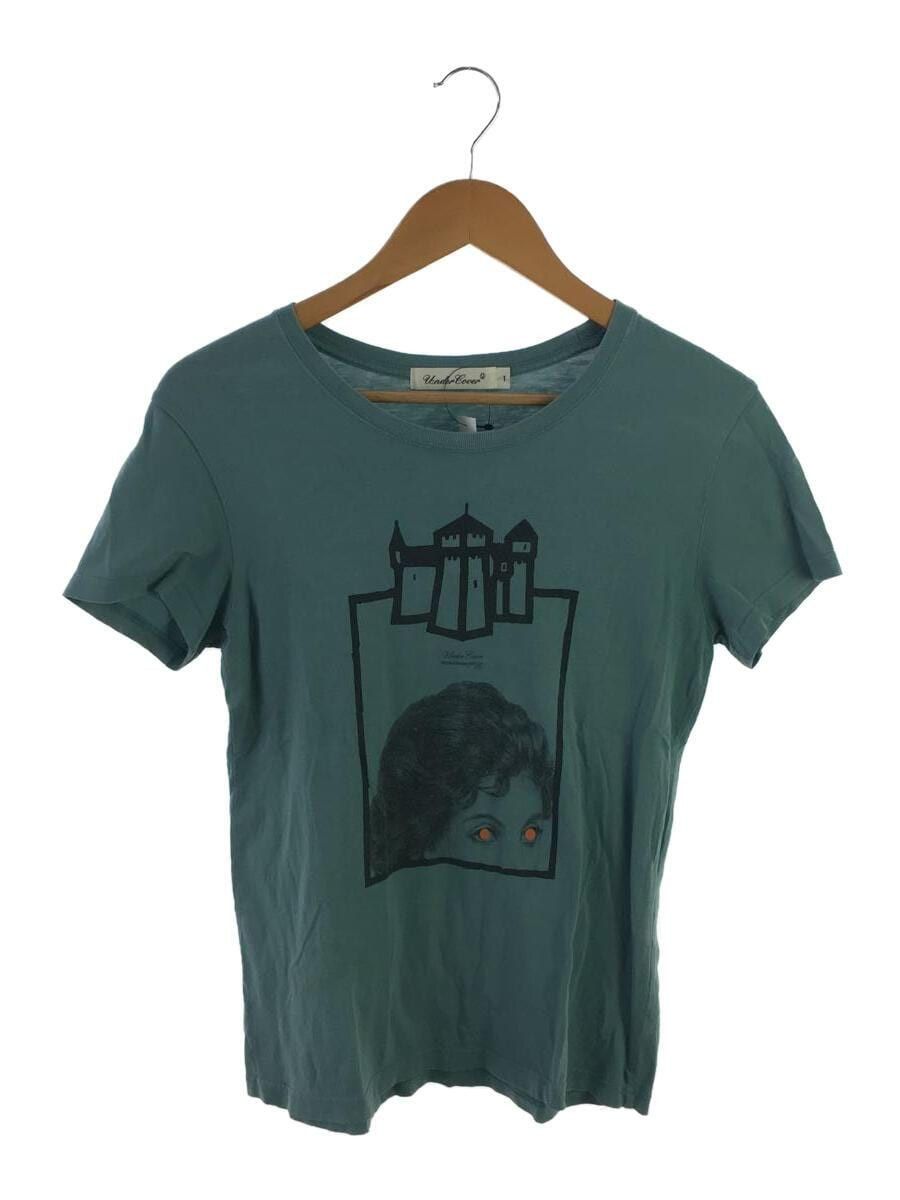image of Undercover Castle T-Shirt in Green, Women's (Size Small)