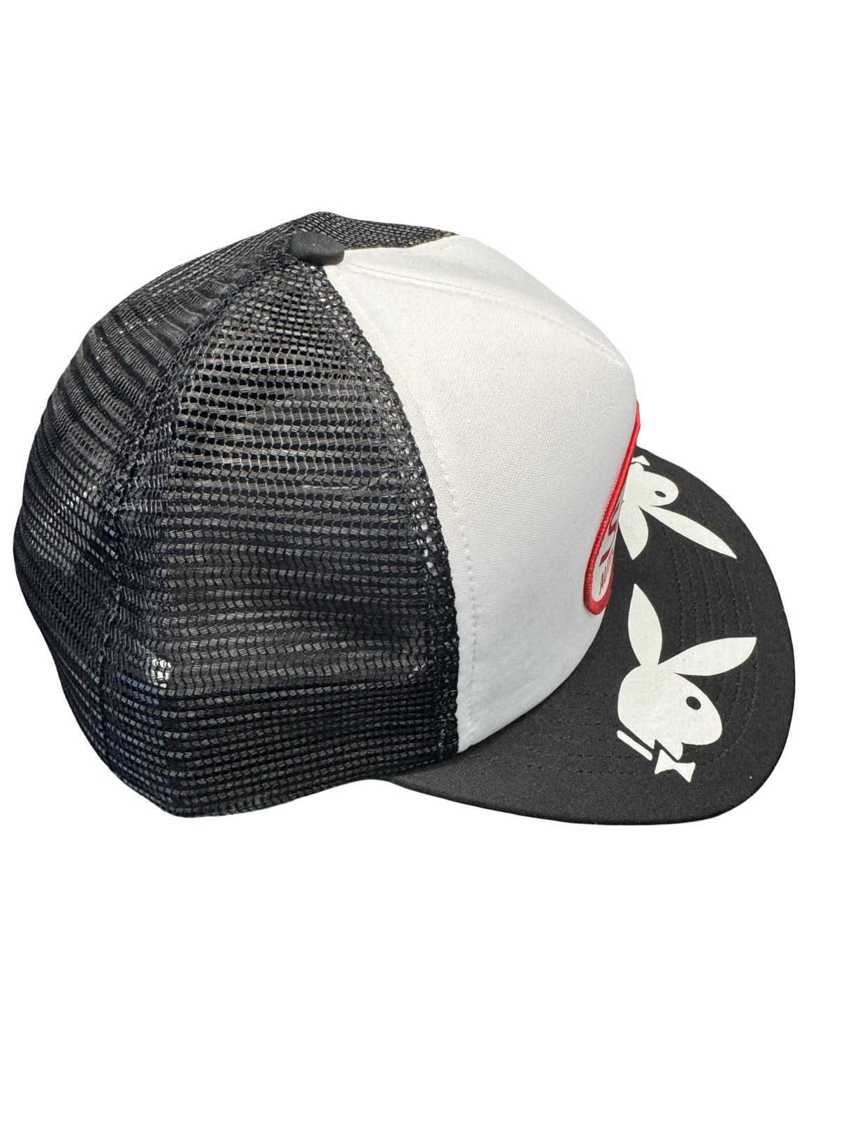 Playboy × Supreme Supreme Authorized Dealer Mesh Trucker Hat Black Snapback! Size ONE SIZE - 5 Thumbnail