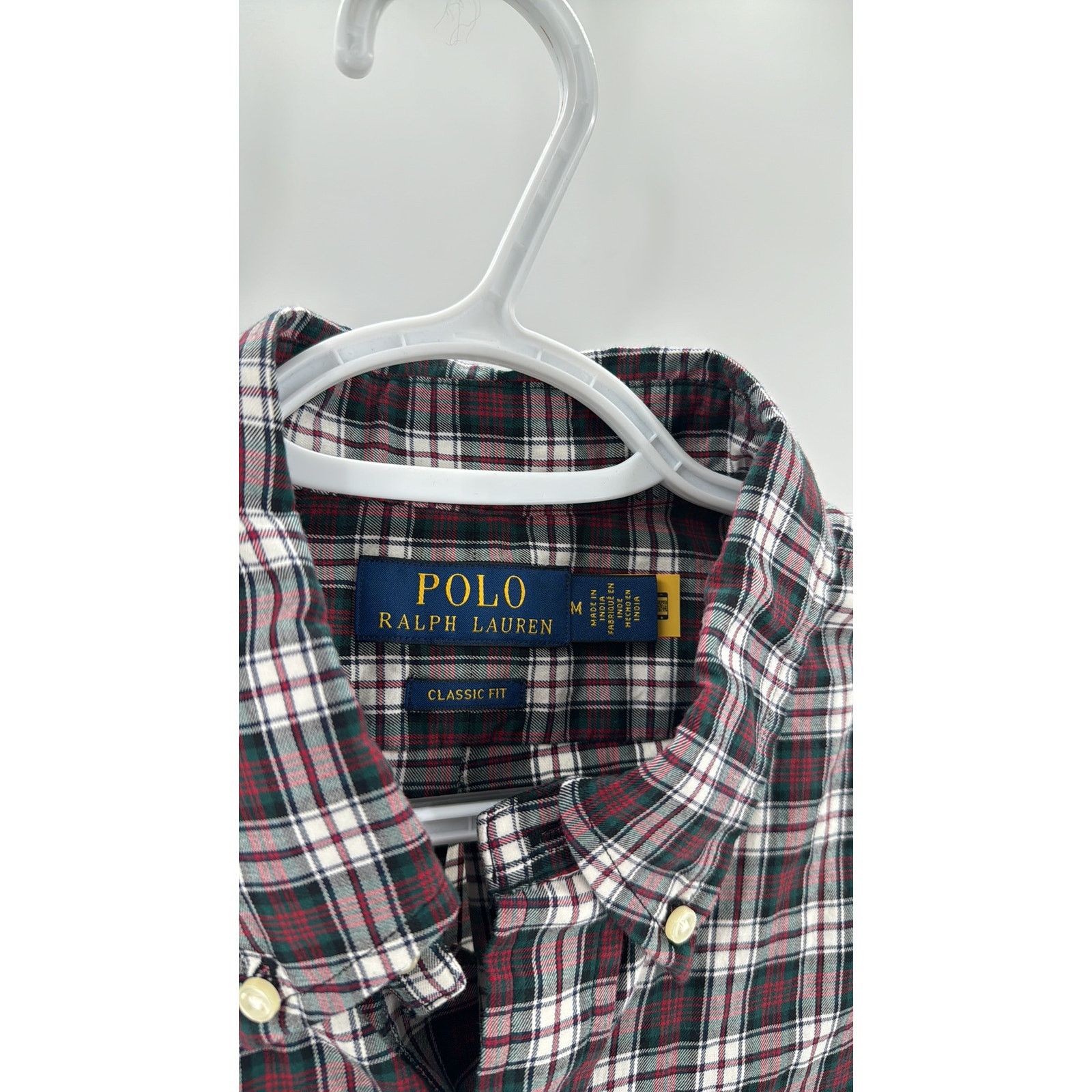 Polo Ralph Lauren Polo Ralph Lauren Classic Fit Plaid Twill button down Shirt Size US M / EU 48-50 / 2 - 3 Thumbnail