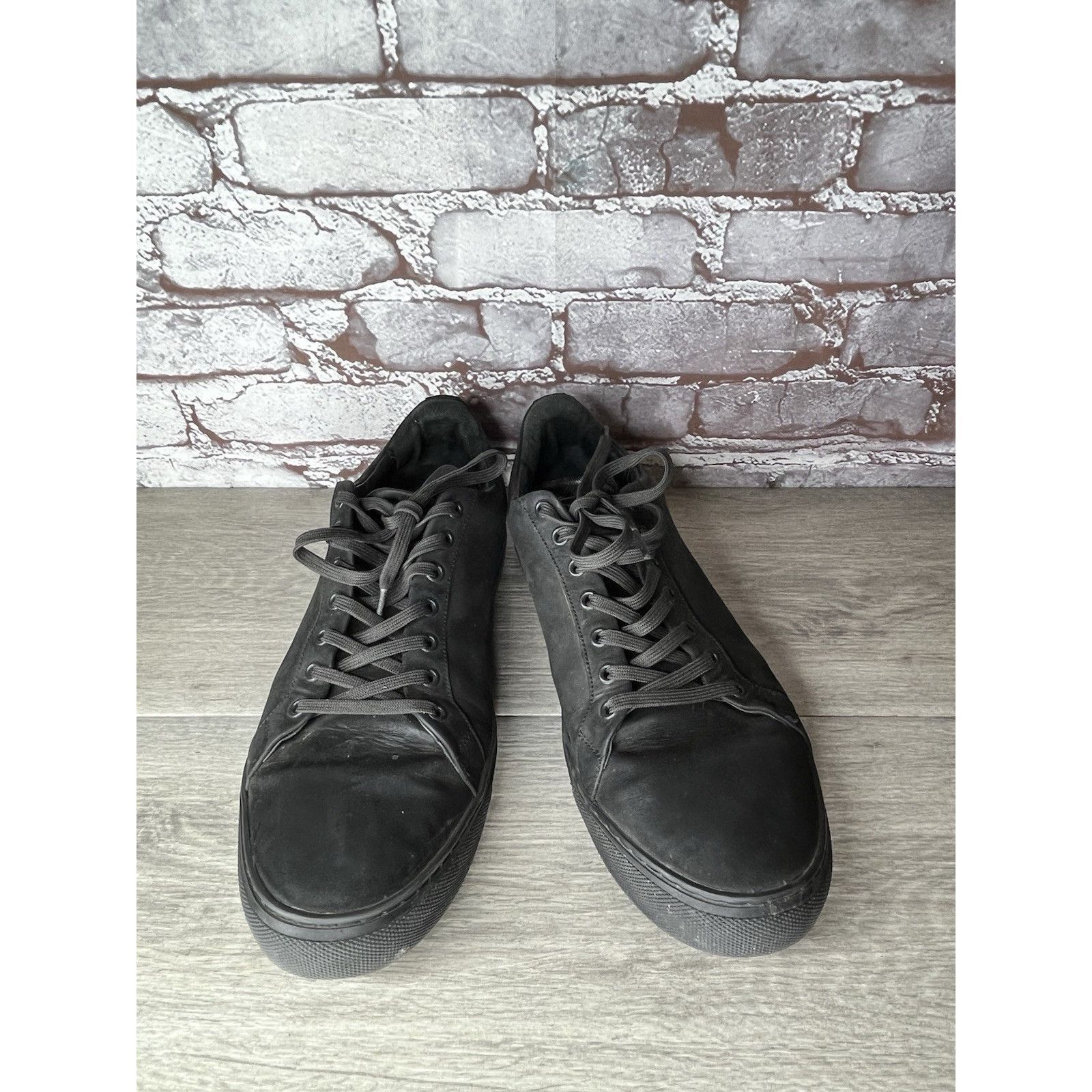 Thursday Boot Company Thursday Everyday Triple Black Matte Premier Low Top Sneaker Size US 10 / EU 43 - 7 Thumbnail