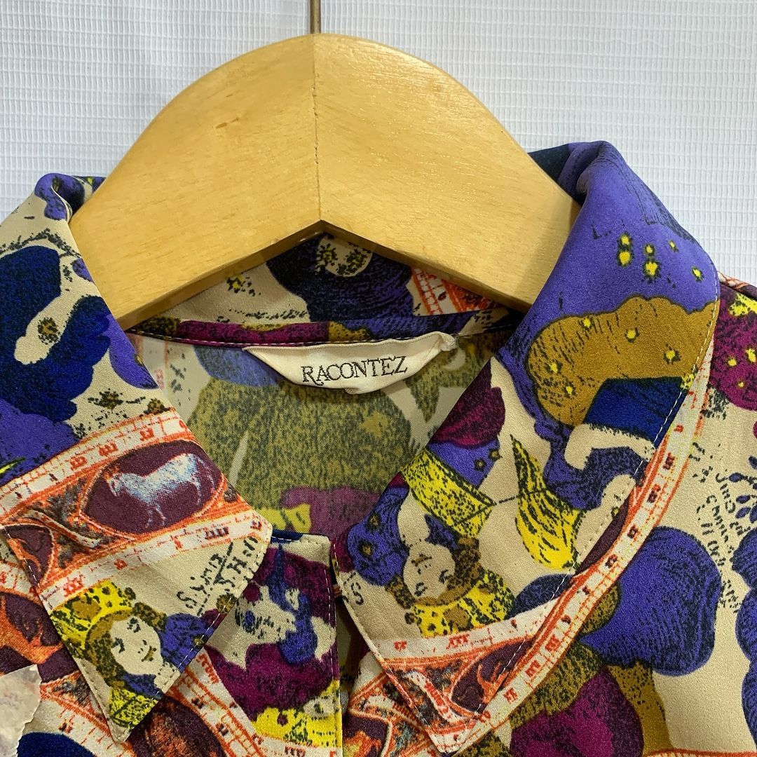 Vintage Vintage Printed Shirt Size US L / EU 52-54 / 3 - 3 Thumbnail