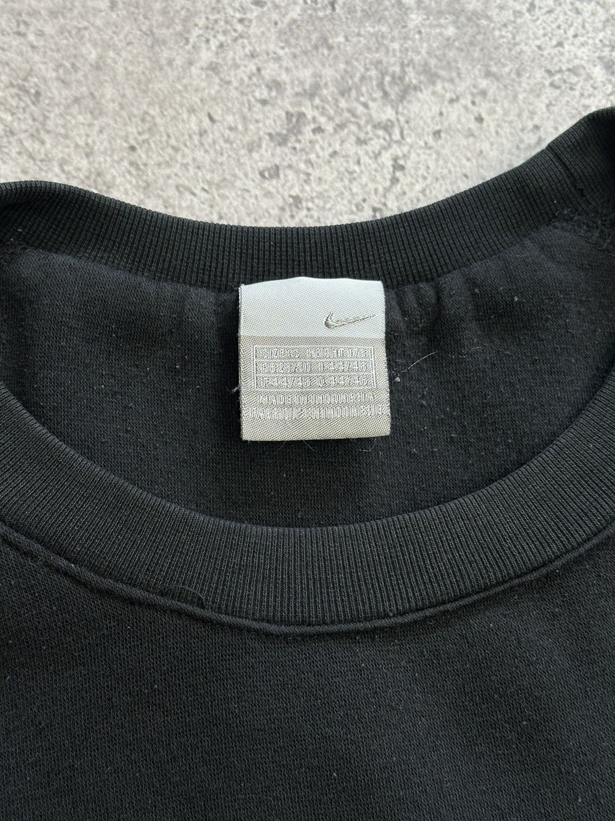 Nike × Vintage Vintage Nike Y2K Sweatshirt Big Logo Drill Swoosh Size US S / EU 44-46 / 1 - 5 Thumbnail