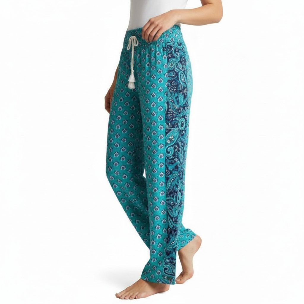 Vera Bradley Vera Bradley Posies Medallions Palazzo Pant, XL Size 34" / US 12 / IT 48 - 1 Thumbnail