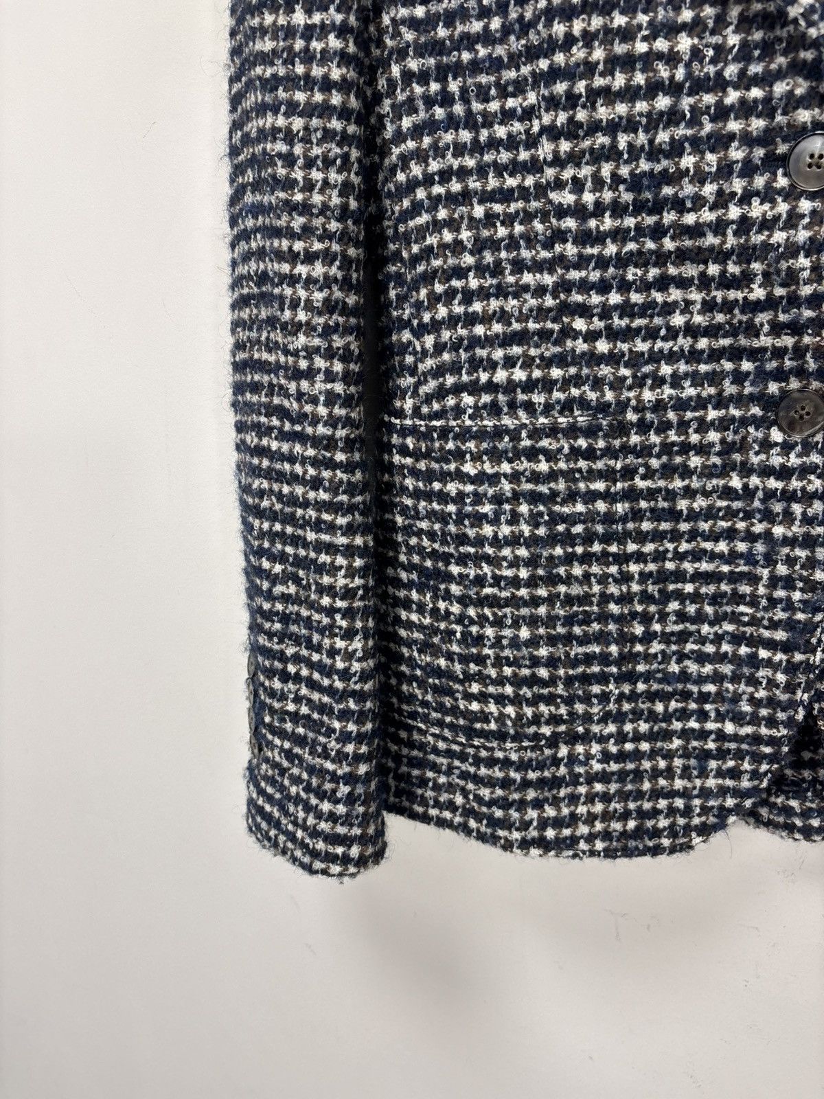 Lardini Lardini Women’s Boucle Tweed Blazer Jacket Textured Wool Size S / US 4 / IT 40 - 6 Thumbnail