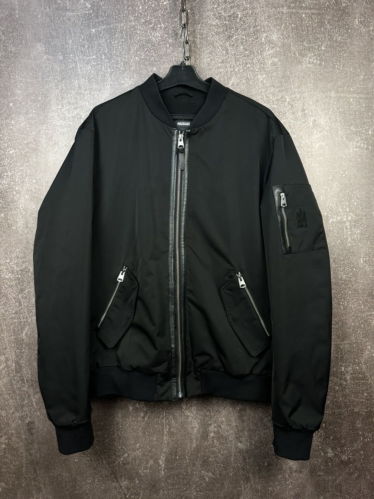 Mackage Mackage Bomber Jacket (Size 42) Size US L / EU 52-54 / 3 - 1 Thumbnail