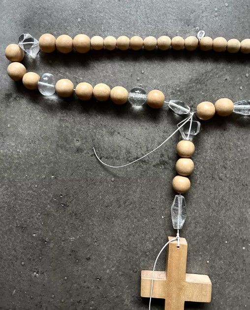 Other Number (N)ine 08SS Crystal Cross Necklace Size ONE SIZE - 5 Thumbnail