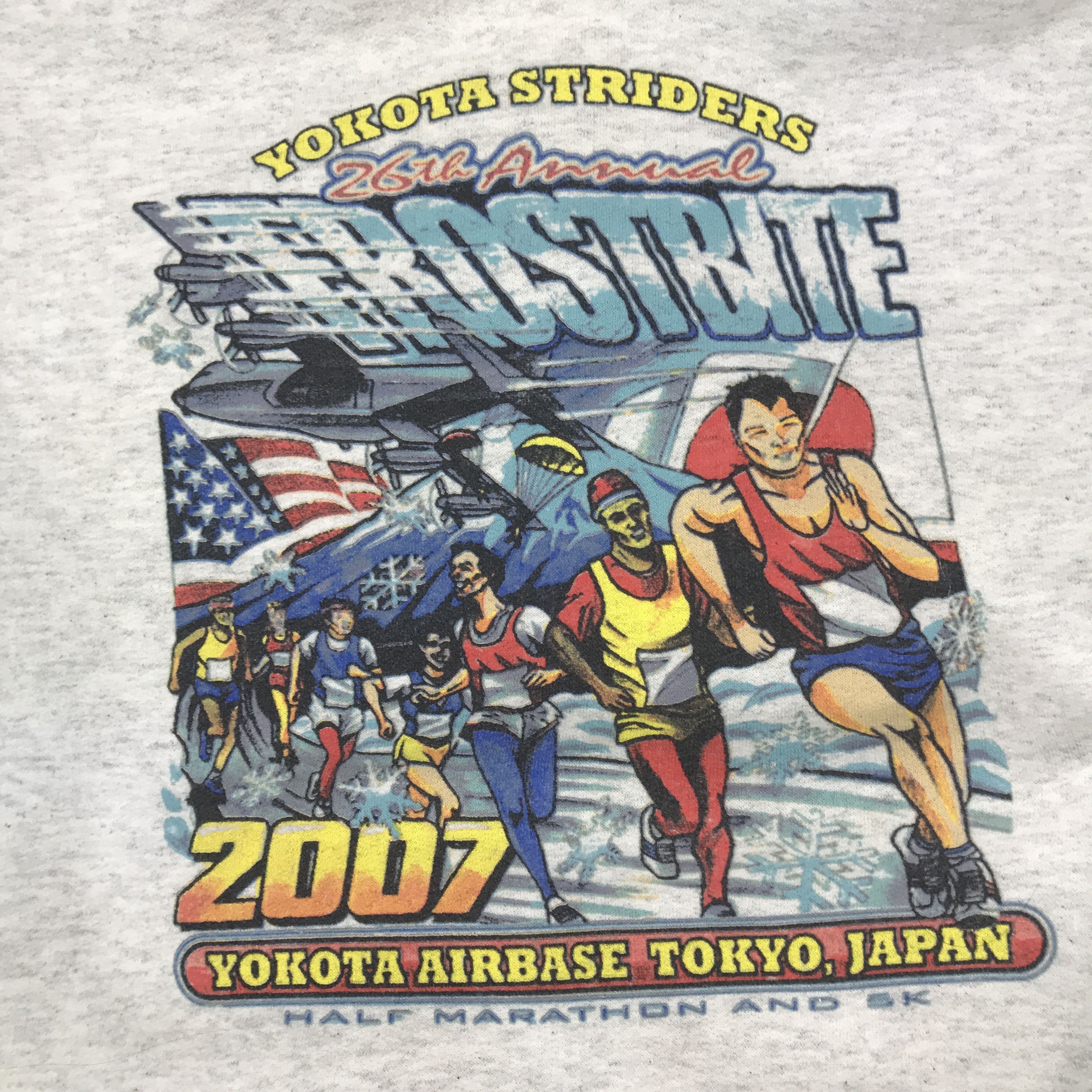 Japanese Brand yokota striders Japan Sweatshirt Hoodie Size US S / EU 44-46 / 1 - 14 Thumbnail