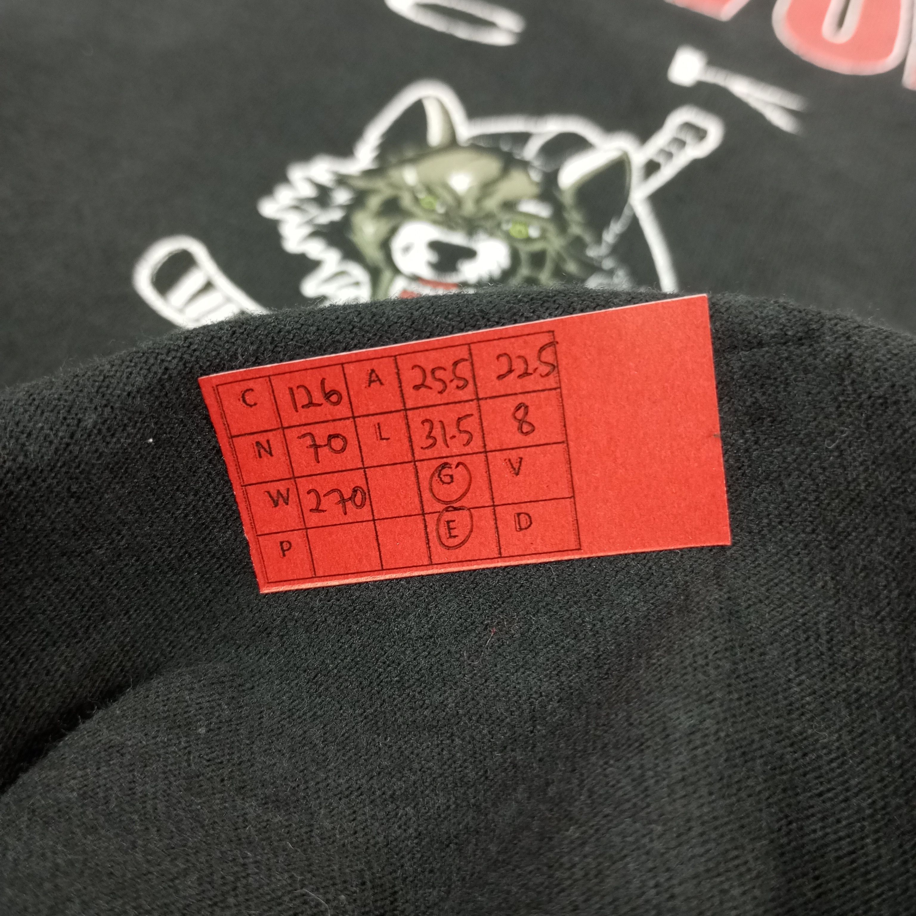 NHL × Salem Sportswear × Vintage Chicago Wolves Hookey NHL Ice Hockey Team Vintage Tshirt Size US XXL / EU 58 / 5 - 12 Thumbnail