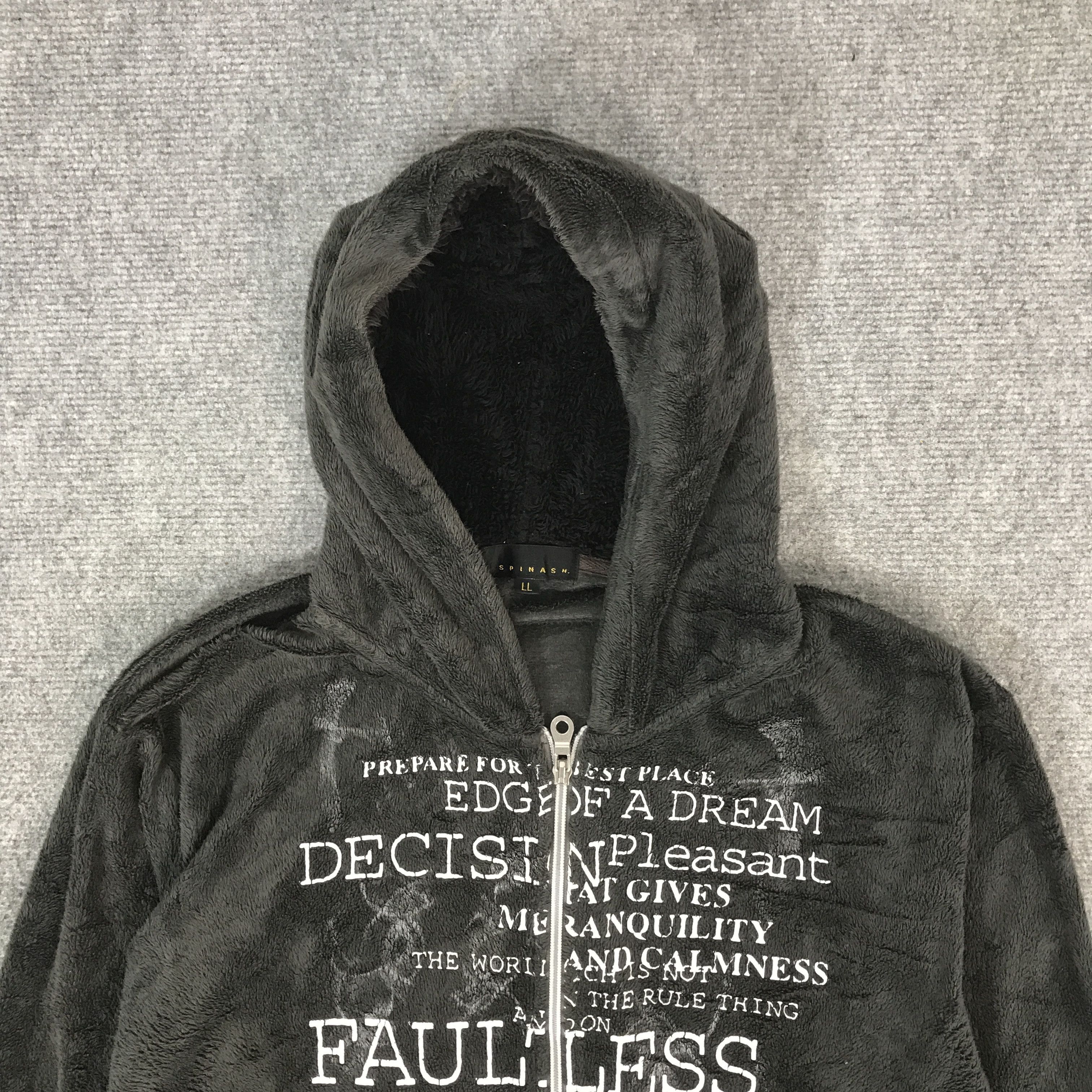 Spinash GOTHIC STYKE SPINASH JAPANESE HOODIES ZIP K64B15 Size US L / EU 52-54 / 3 - 2 Thumbnail