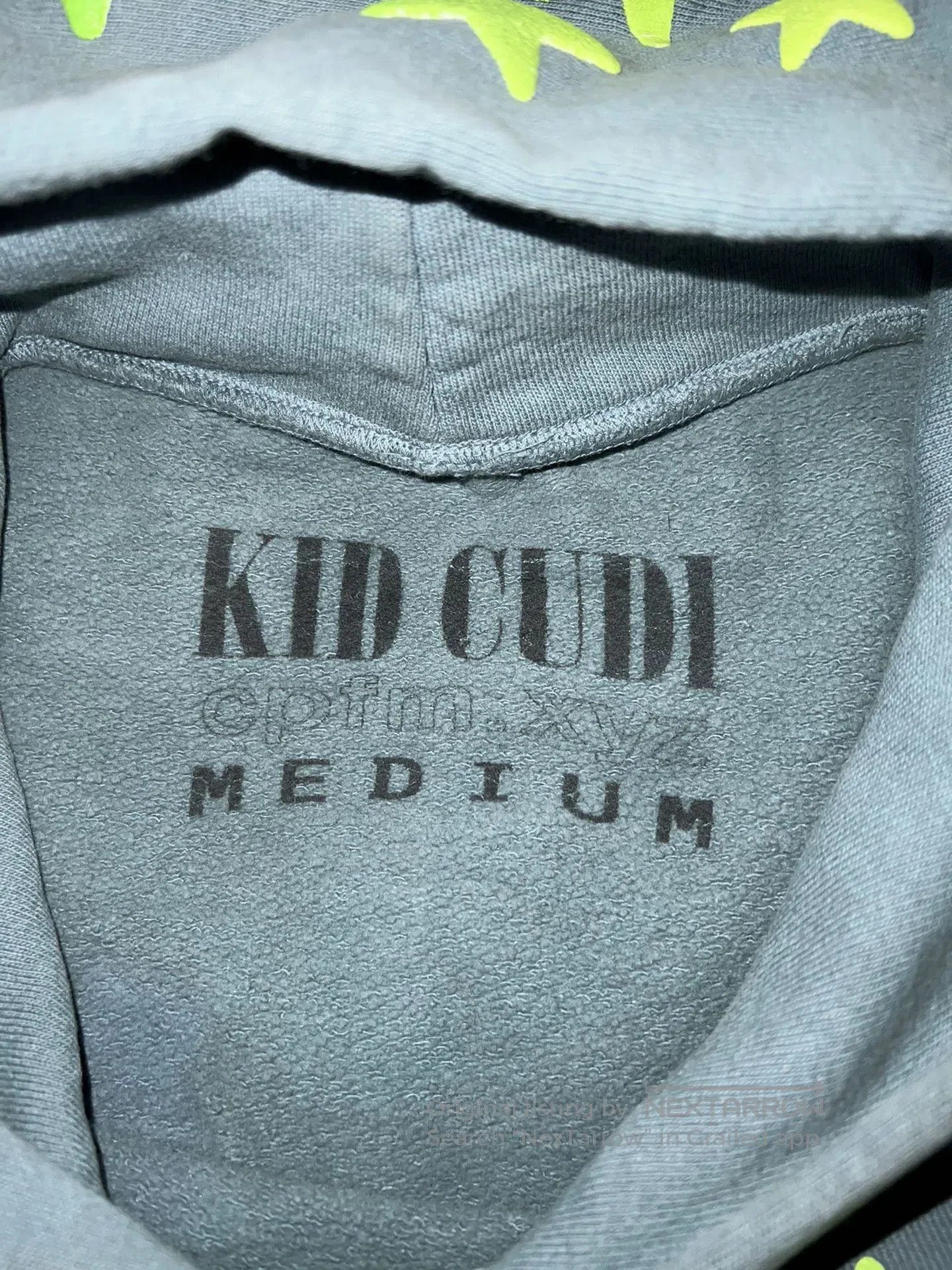 Kanye West kid cudi glow-in-the-dark star hoodie. Size US M / EU 48-50 / 2 - 5 Thumbnail