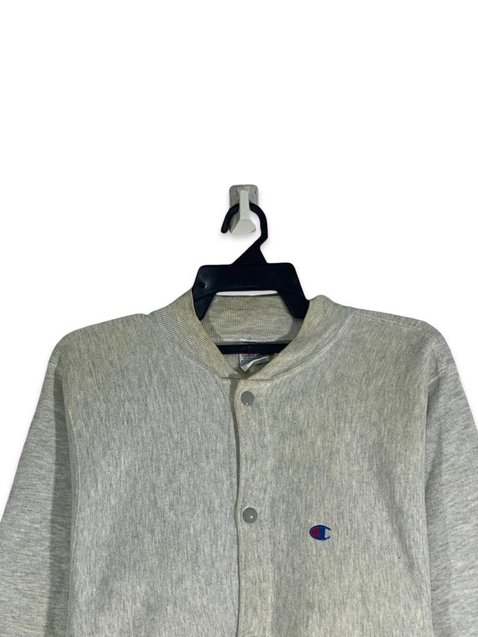 Champion Vintage 90a champion reverse weave snap button sweatshirt M Size US M / EU 48-50 / 2 - 2 Thumbnail